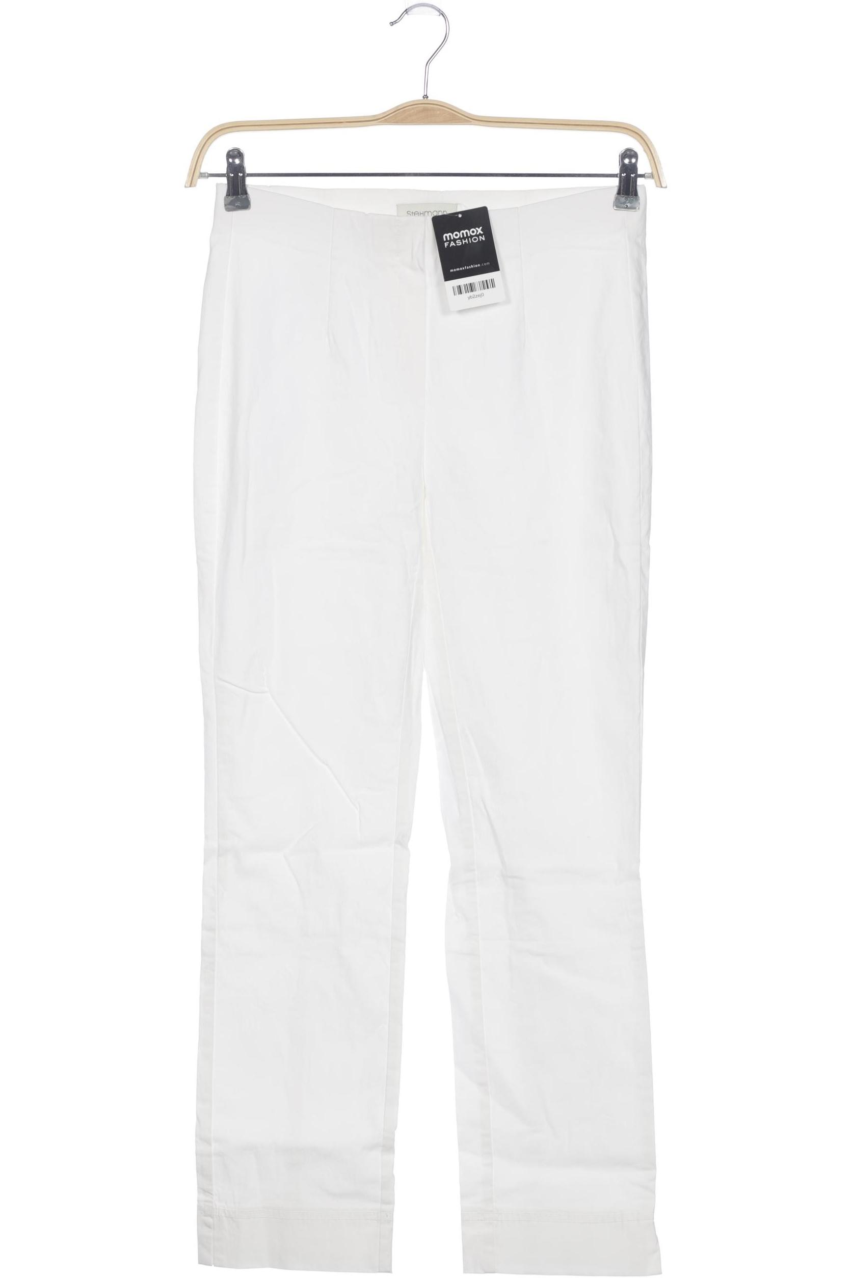 

stehmann Damen Stoffhose, weiß, Gr. 38