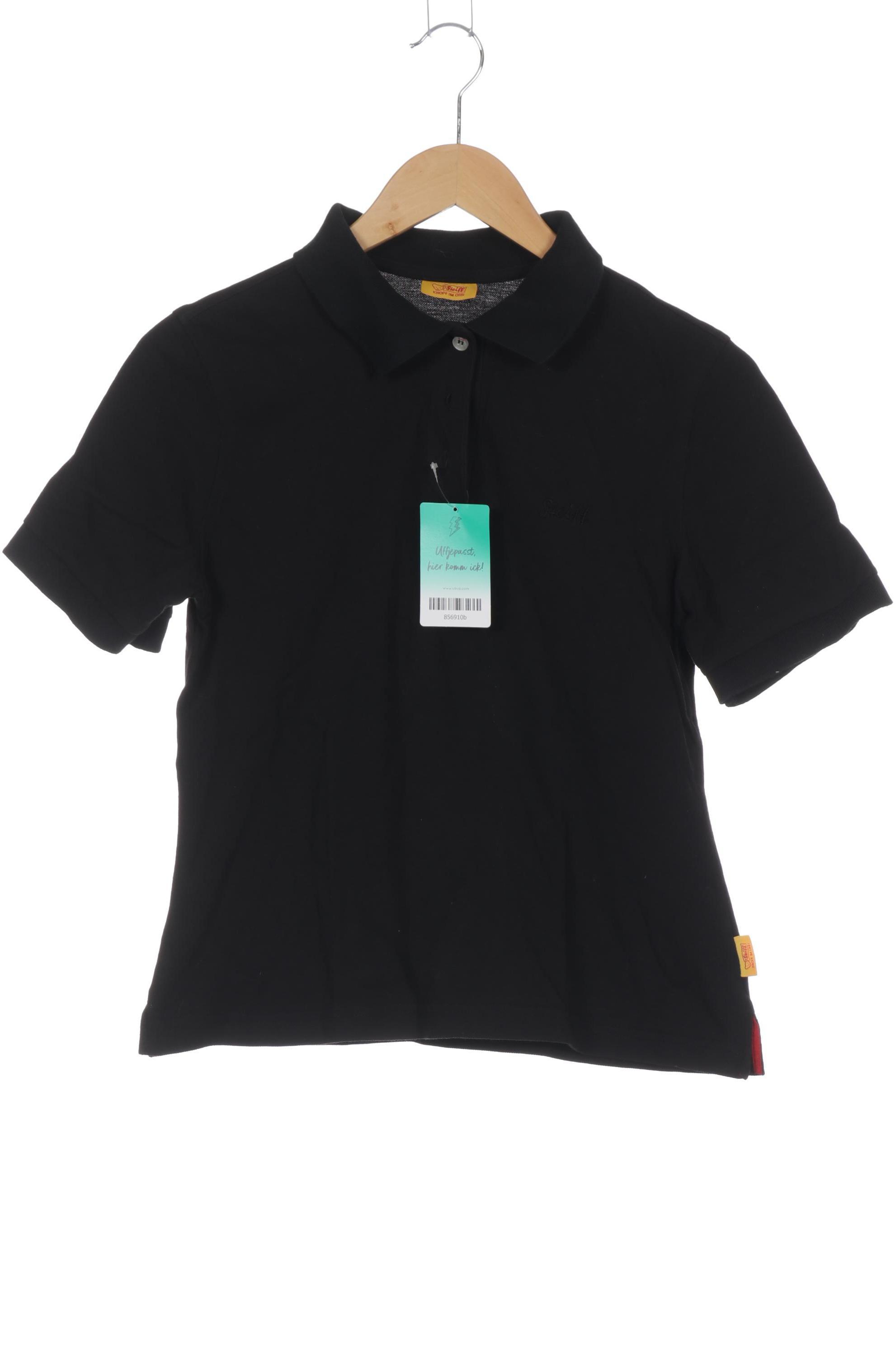 

Steiff Damen Poloshirt, schwarz, Gr.