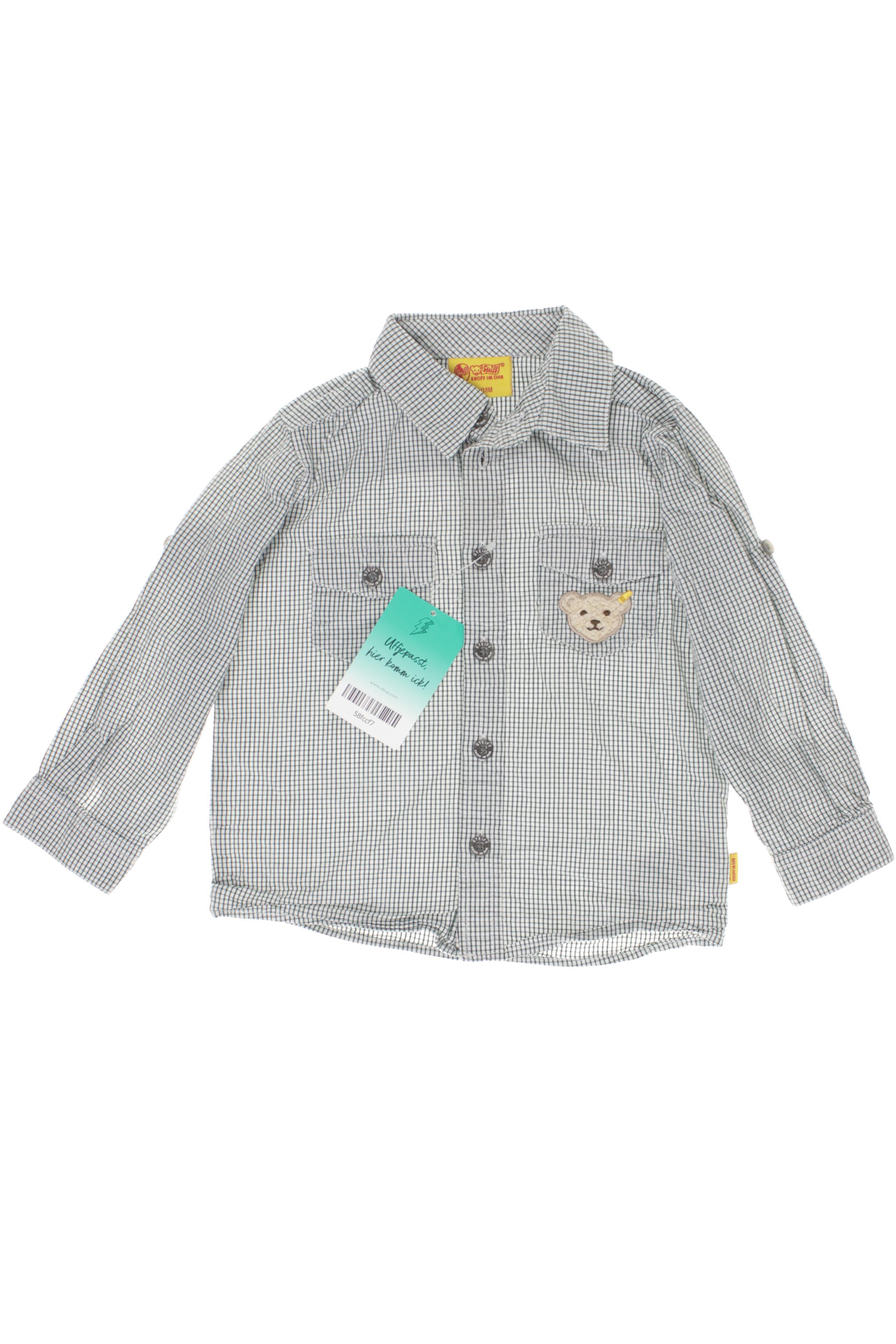 

Steiff Jungen Hemd, weiß, Gr. 86