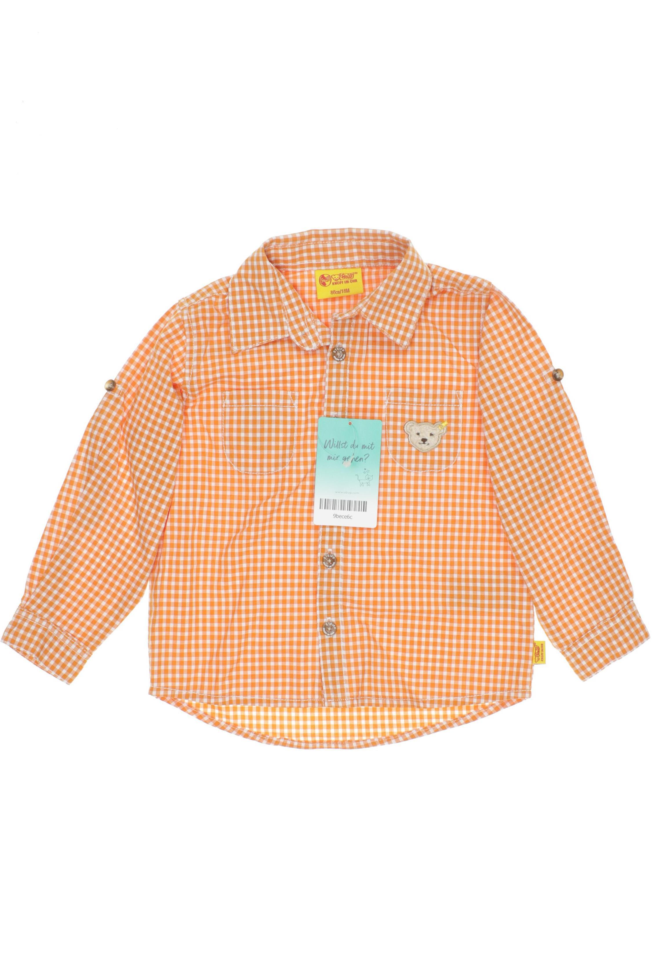 

Steiff Jungen Hemd, orange, Gr. 86