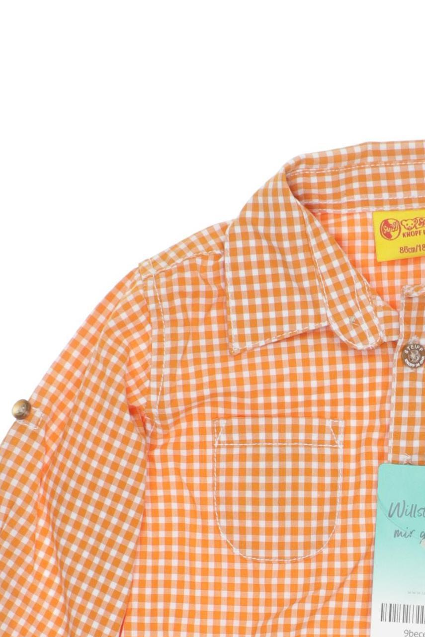 Thumbnail - Steiff Jungen Hemd, orange, Gr. 86