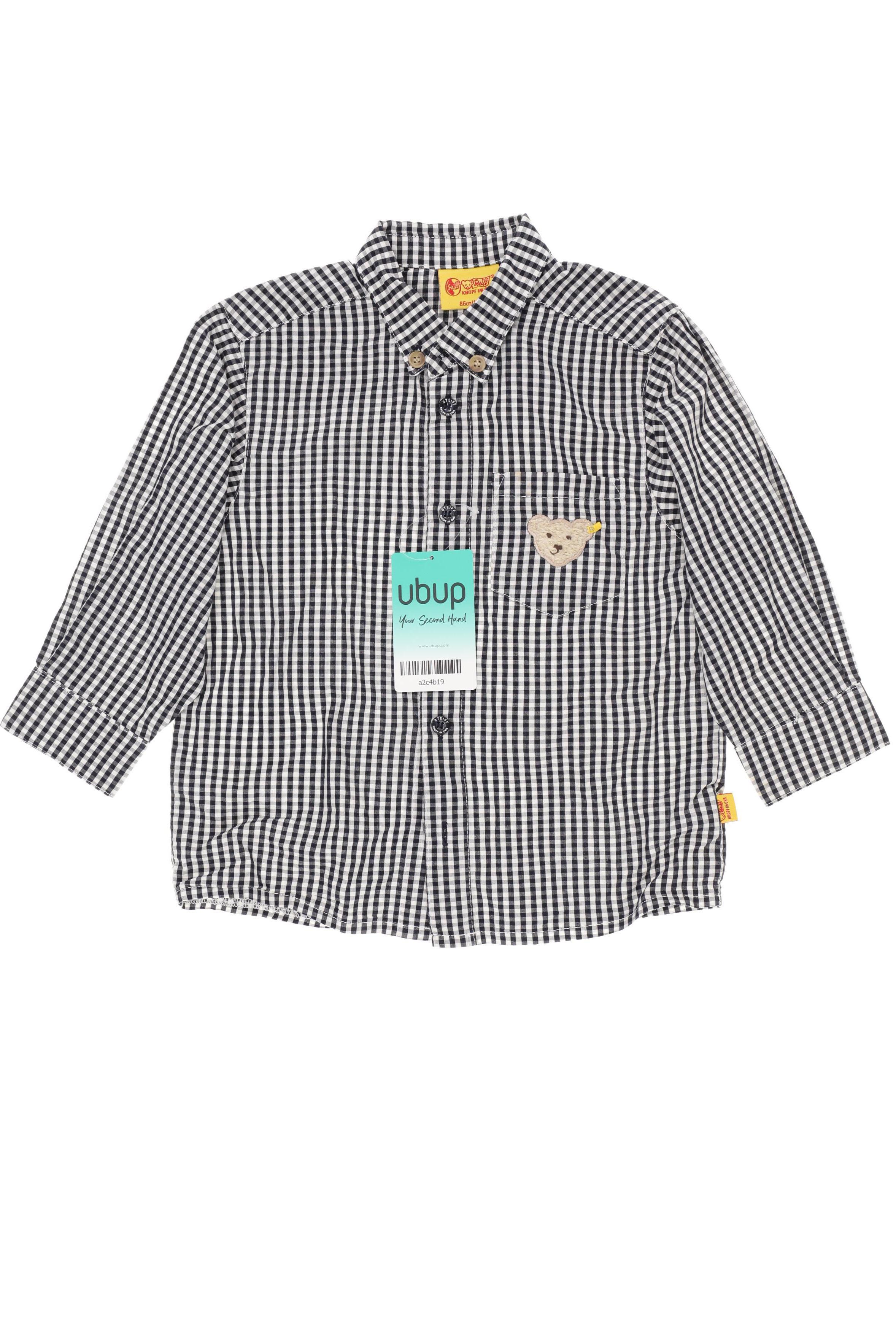 

Steiff Jungen Hemd, schwarz, Gr. 86