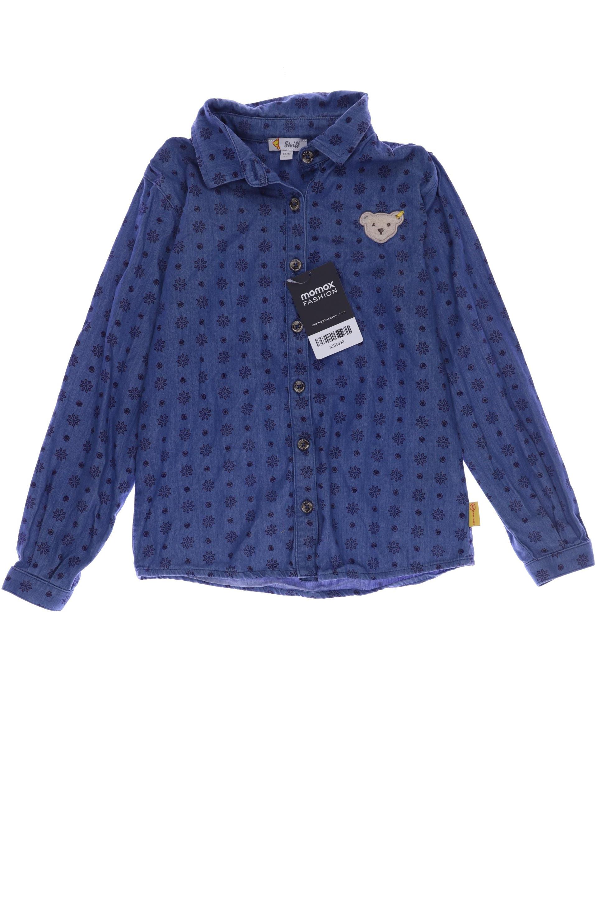 

Steiff Herren Hemd, blau, Gr. 122
