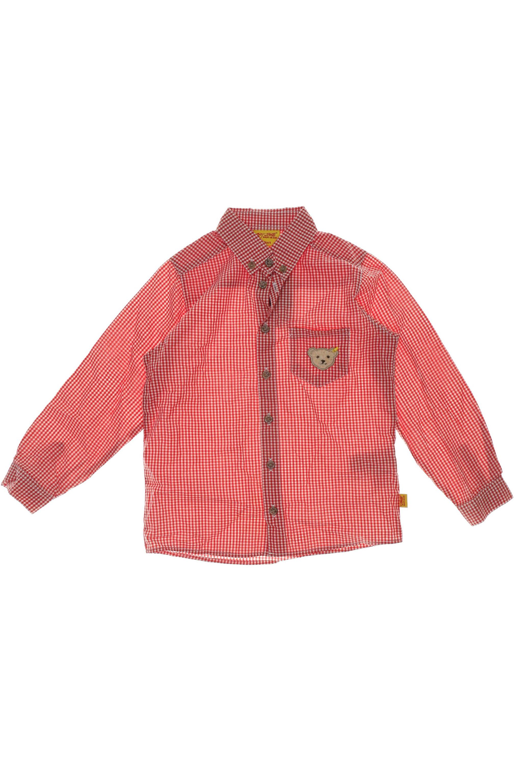

Steiff Jungen Hemd, rot, Gr. 104