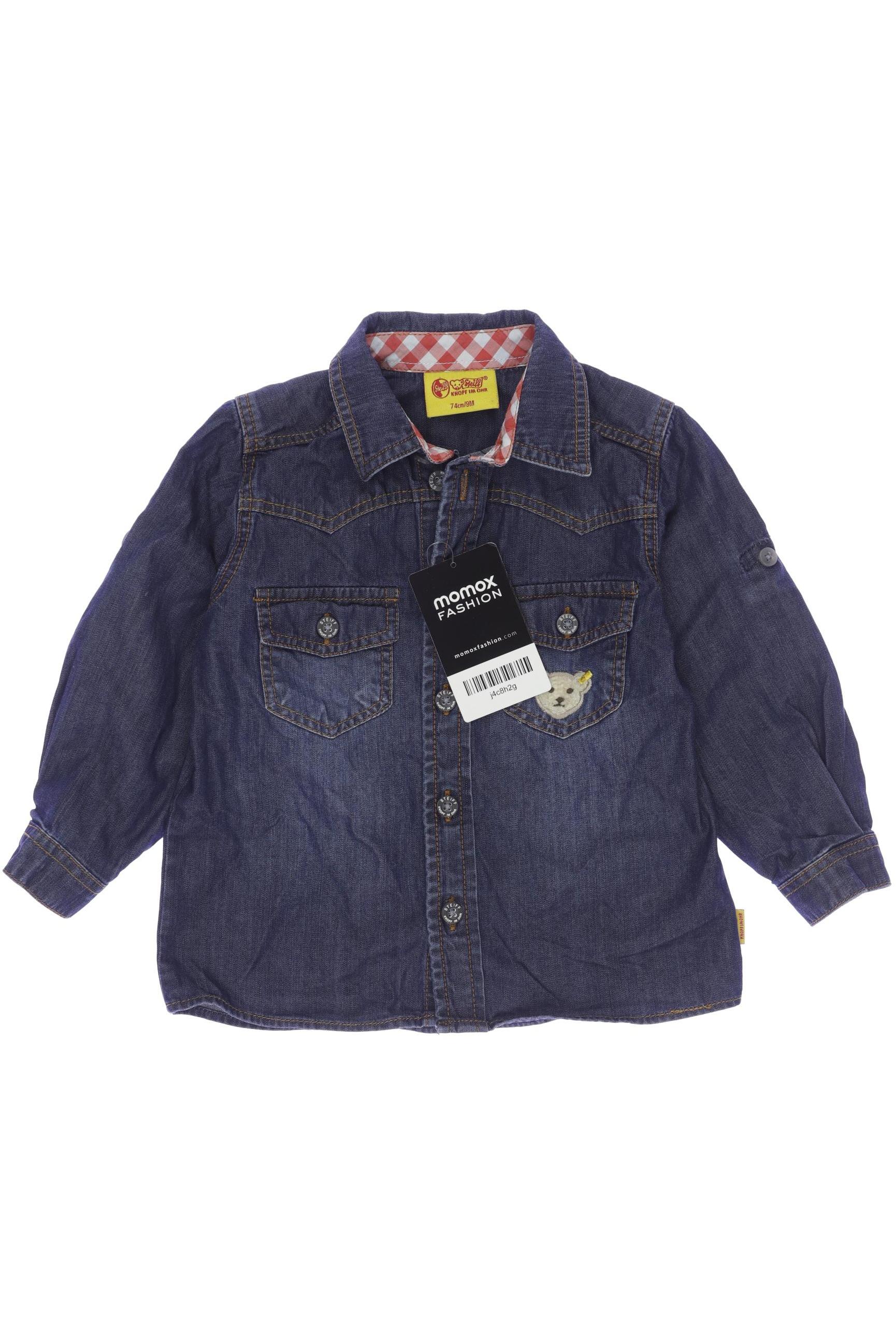 

Steiff Herren Hemd, marineblau, Gr. 74
