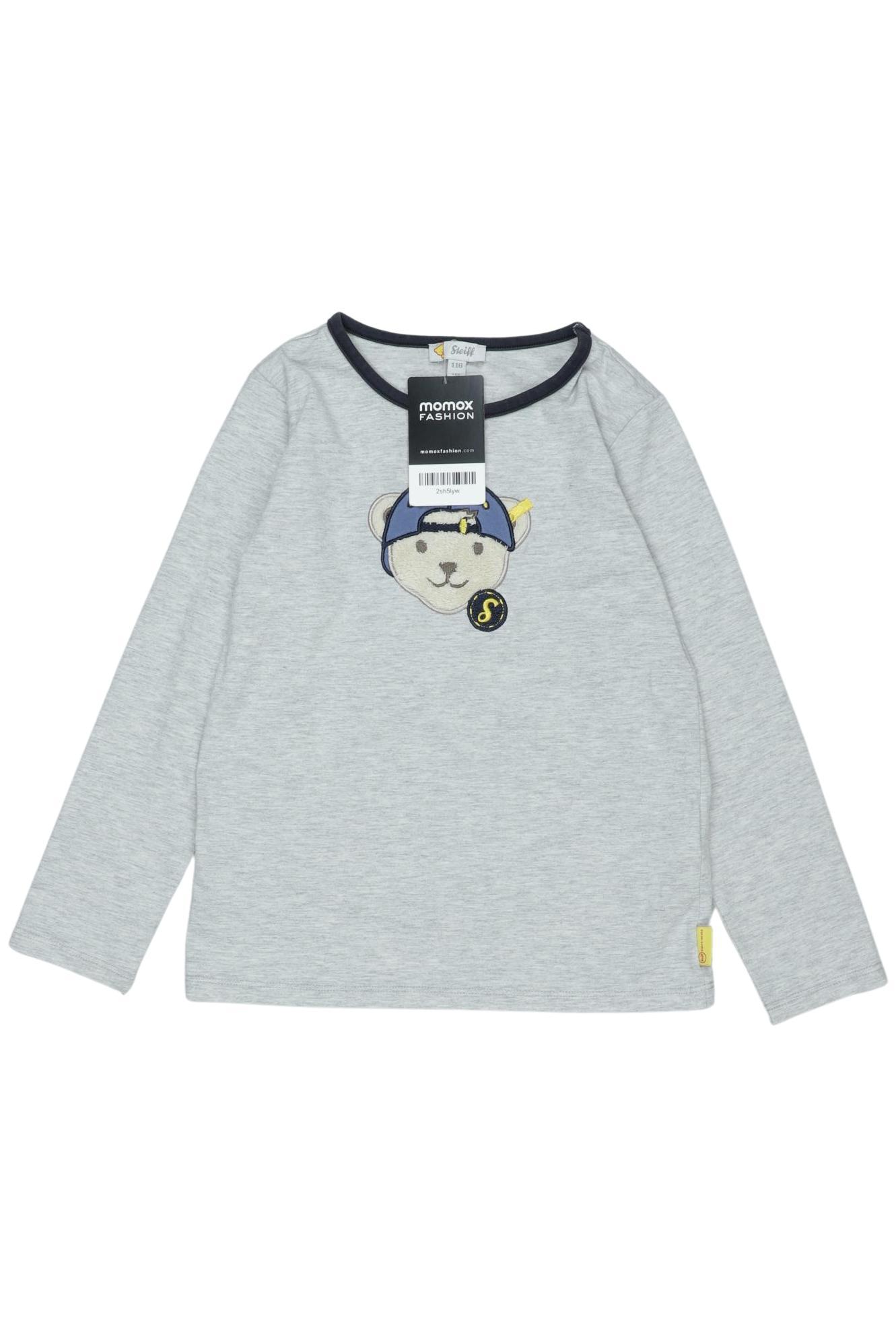 

Steiff Herren Langarmshirt, grau, Gr. 116