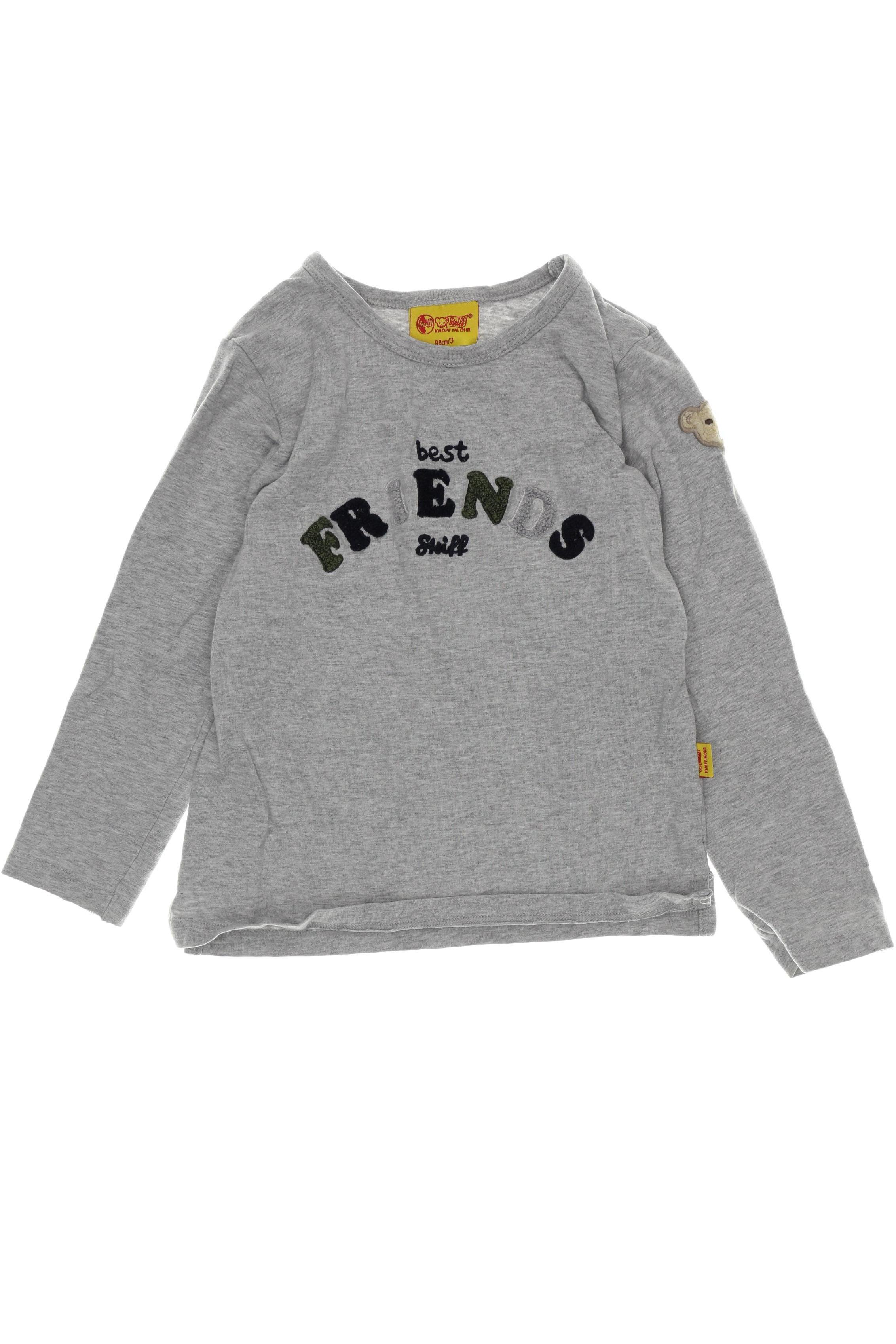 

Steiff Jungen Langarmshirt, grau, Gr. 98