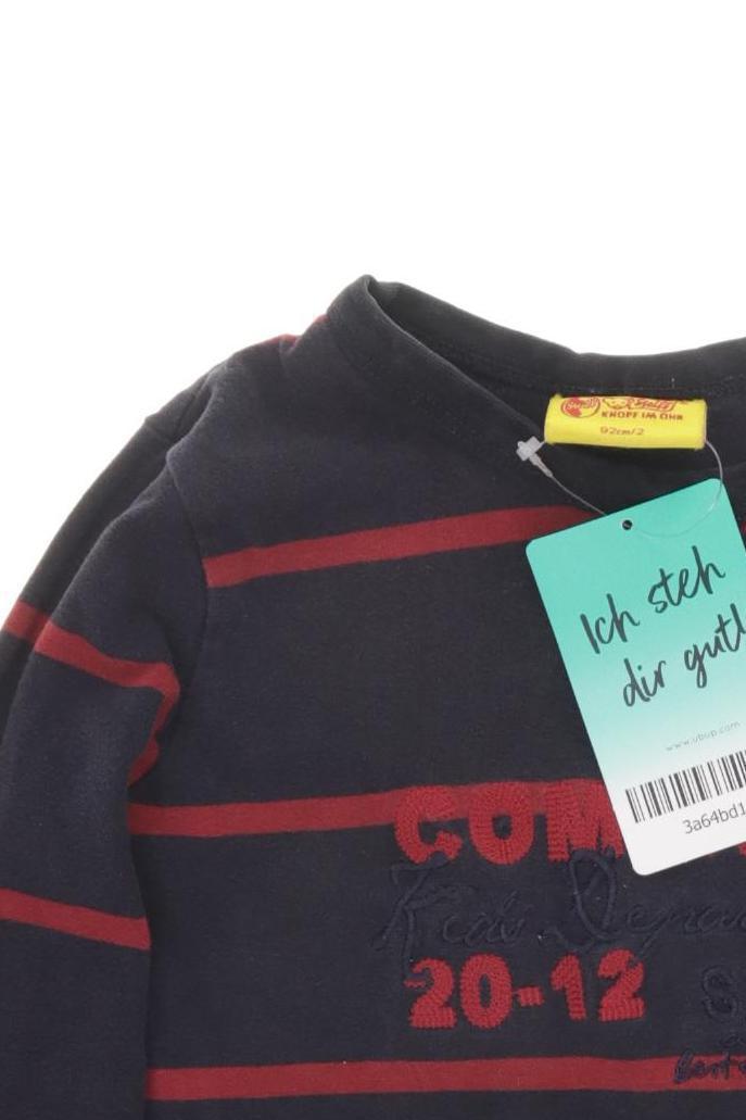 Thumbnail - Steiff Jungen Langarmshirt, schwarz, Gr. 92