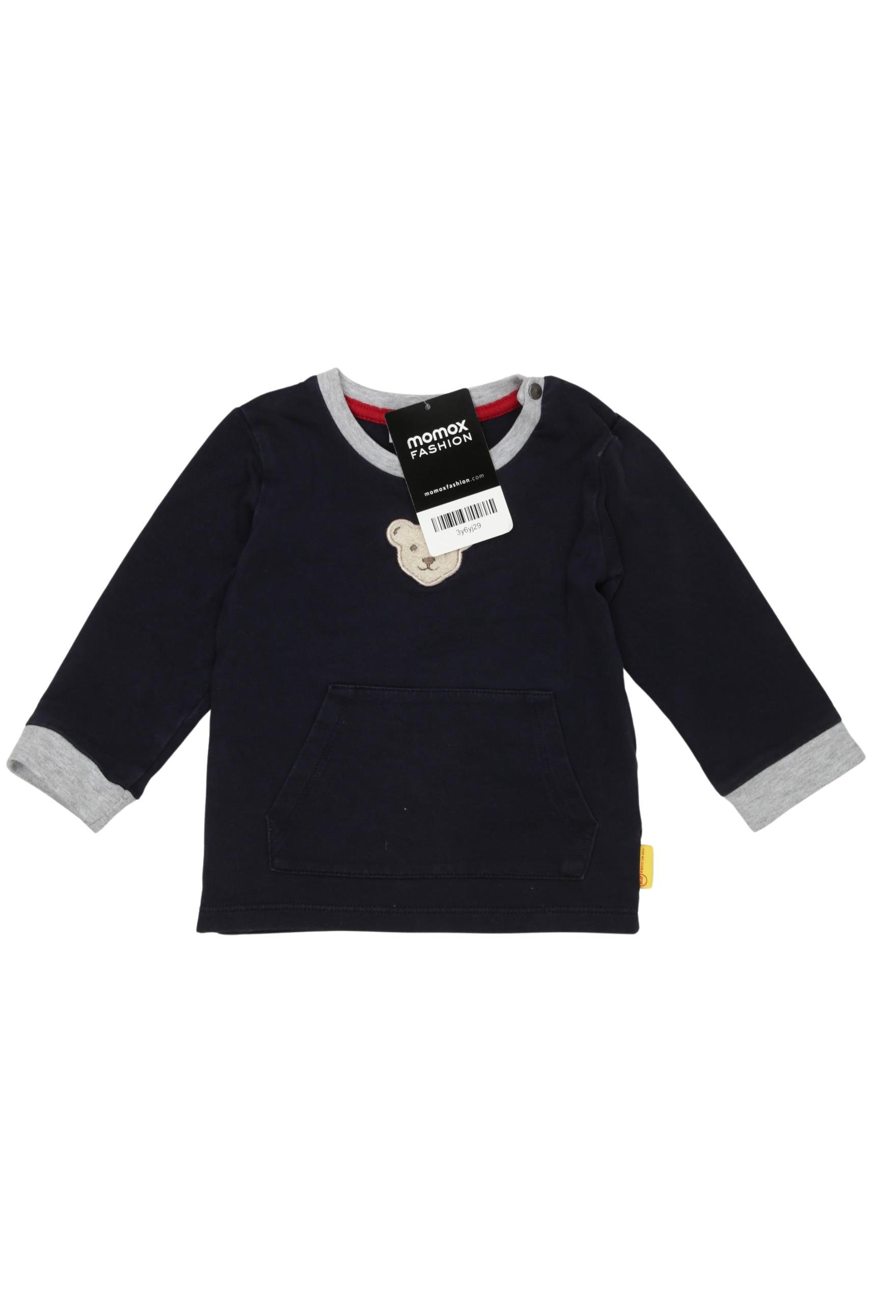 

Steiff Jungen Langarmshirt, marineblau, Gr. 74