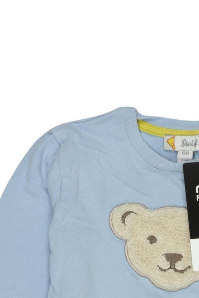 Thumbnail - Steiff Jungen Langarmshirt, hellblau, Gr. 68