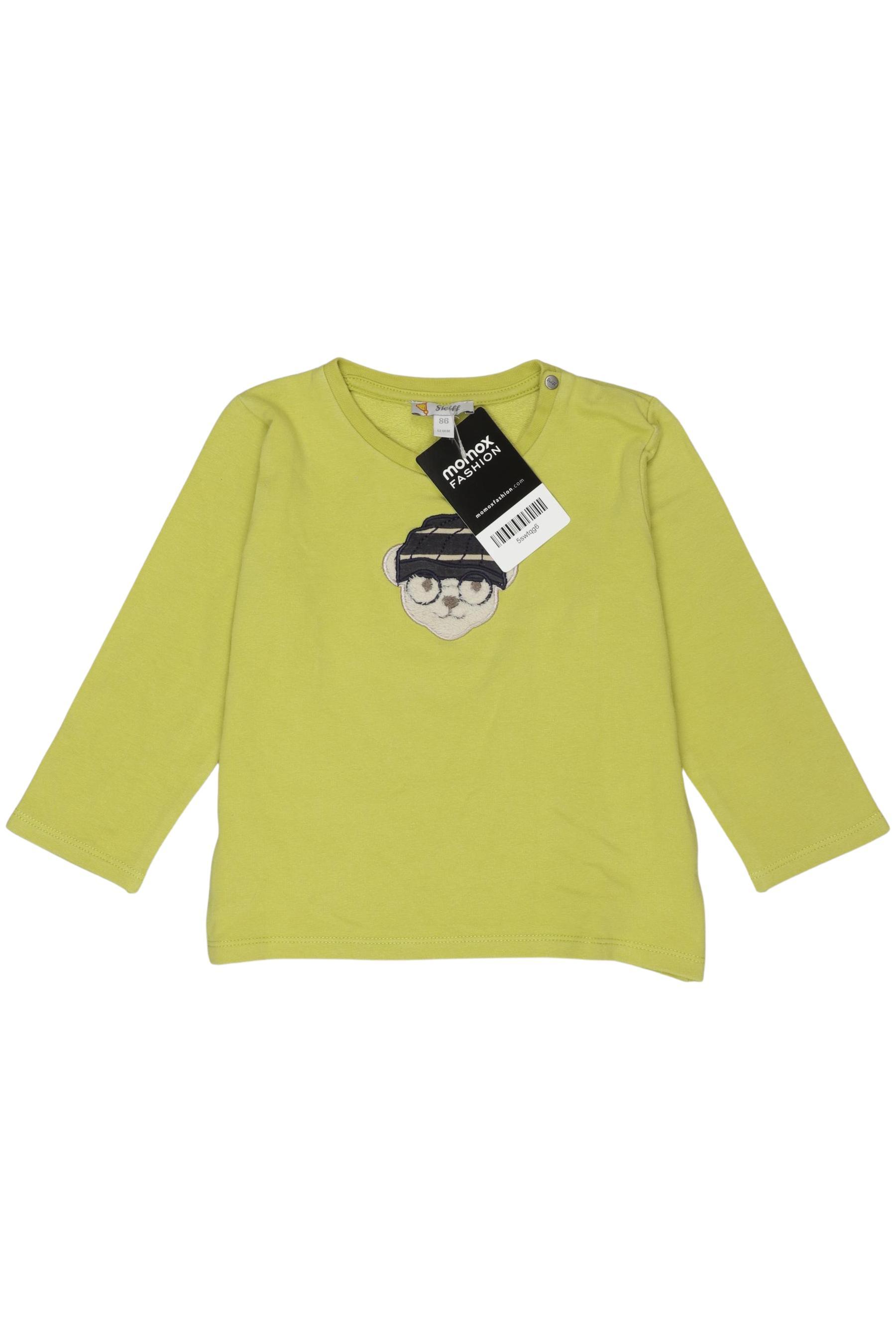 

Steiff Jungen Langarmshirt, hellgrün, Gr. 86