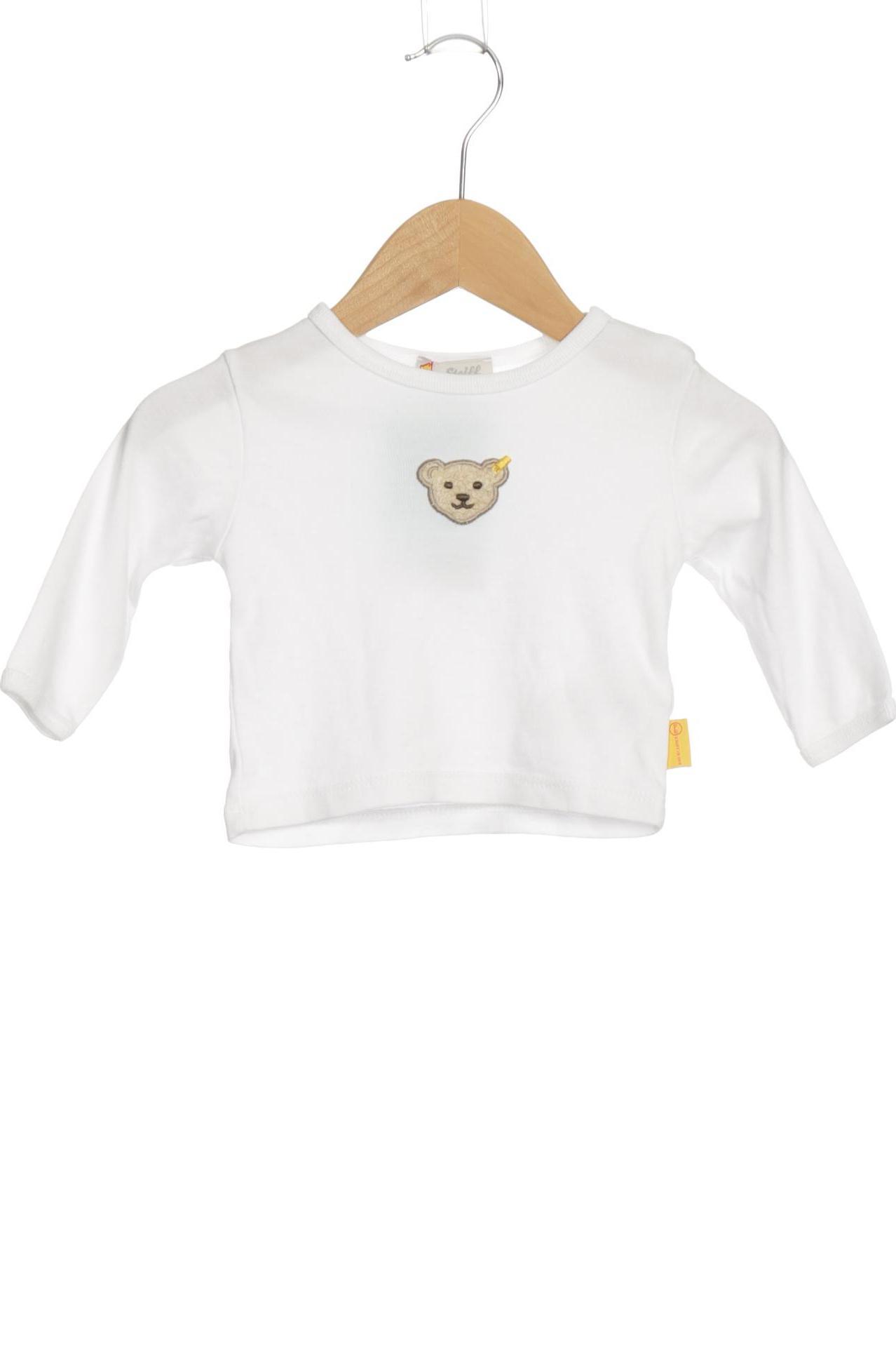 

Steiff Jungen Langarmshirt, weiß, Gr. 56