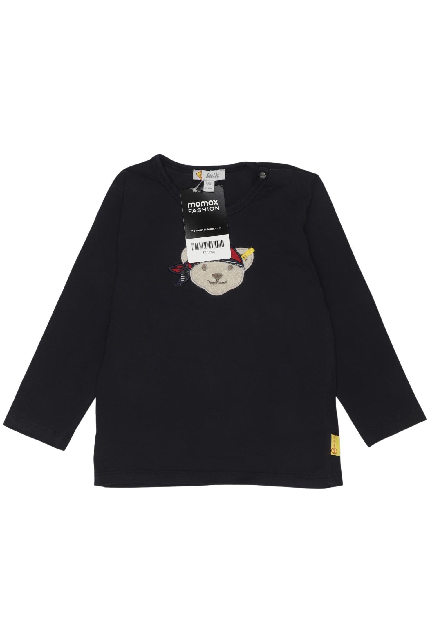 

Steiff Jungen Langarmshirt, marineblau, Gr. 86