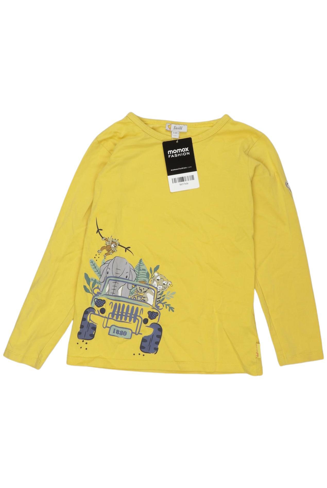

Steiff Jungen Langarmshirt, gelb, Gr. 116