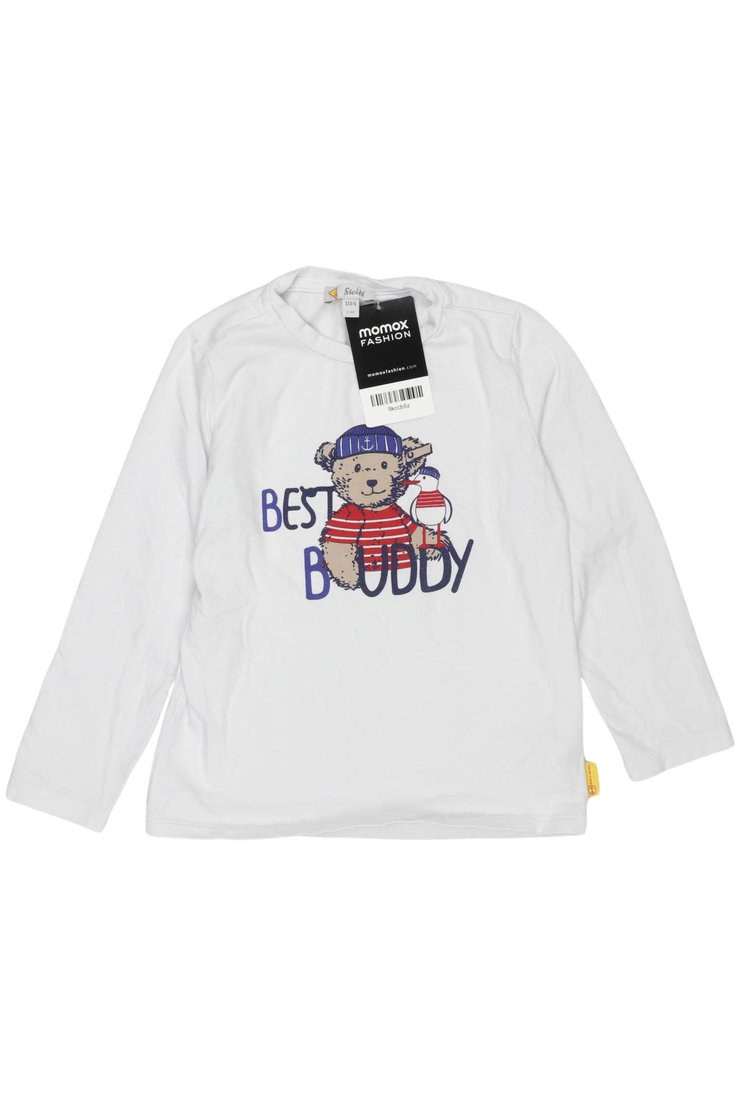 

Steiff Herren Langarmshirt, weiß, Gr. 104