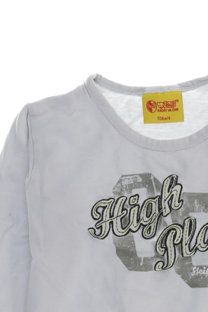 Thumbnail - Steiff Jungen Langarmshirt, grau, Gr. 104