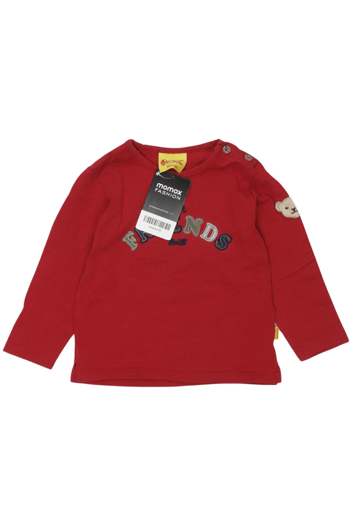 

Steiff Jungen Langarmshirt, rot, Gr. 80