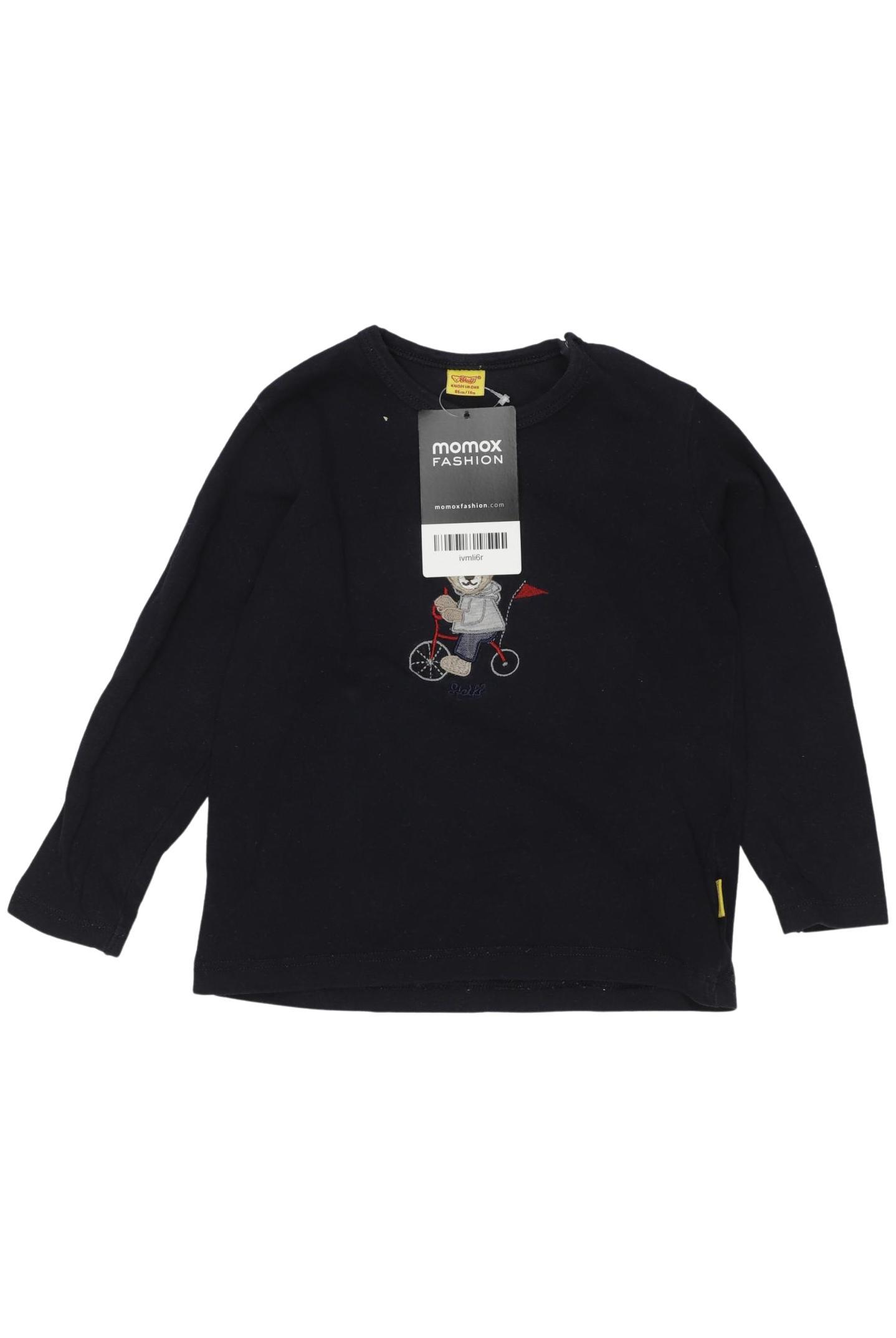 

Steiff Jungen Langarmshirt, marineblau, Gr. 86