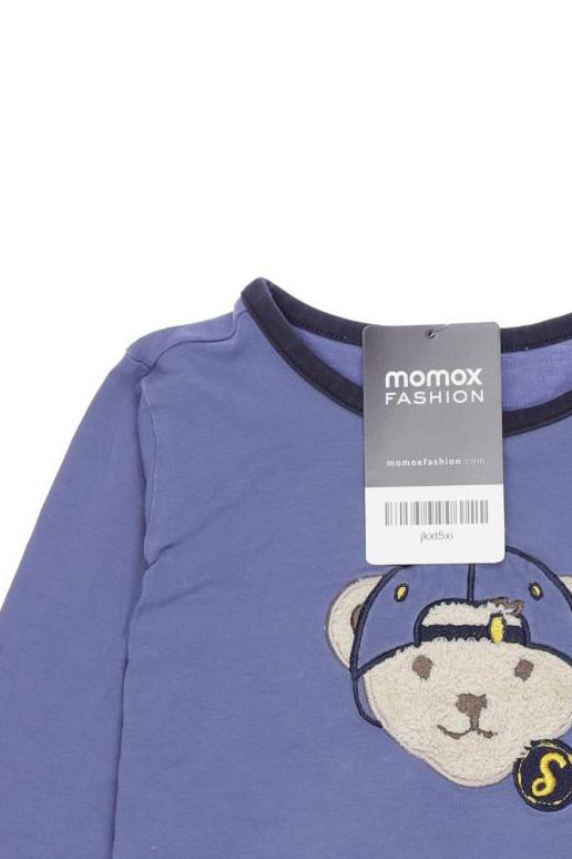 Thumbnail - Steiff Jungen Langarmshirt, blau, Gr. 92