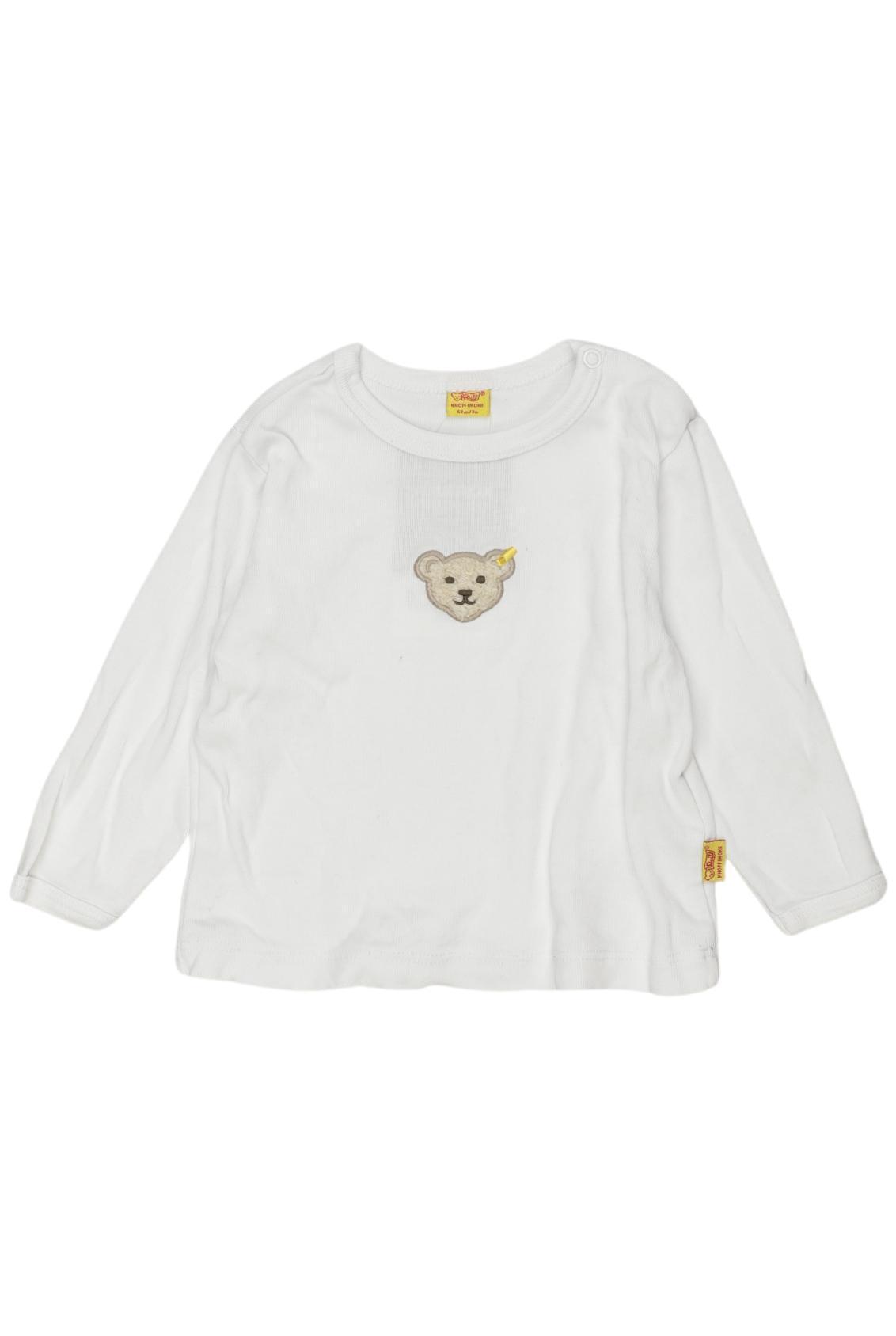 

Steiff Jungen Langarmshirt, weiß, Gr. 62