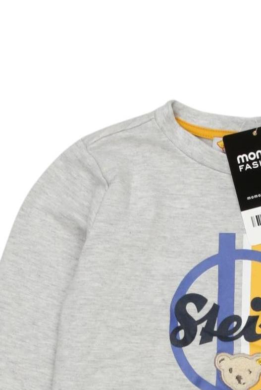 Thumbnail - Steiff Jungen Langarmshirt, grau, Gr. 92