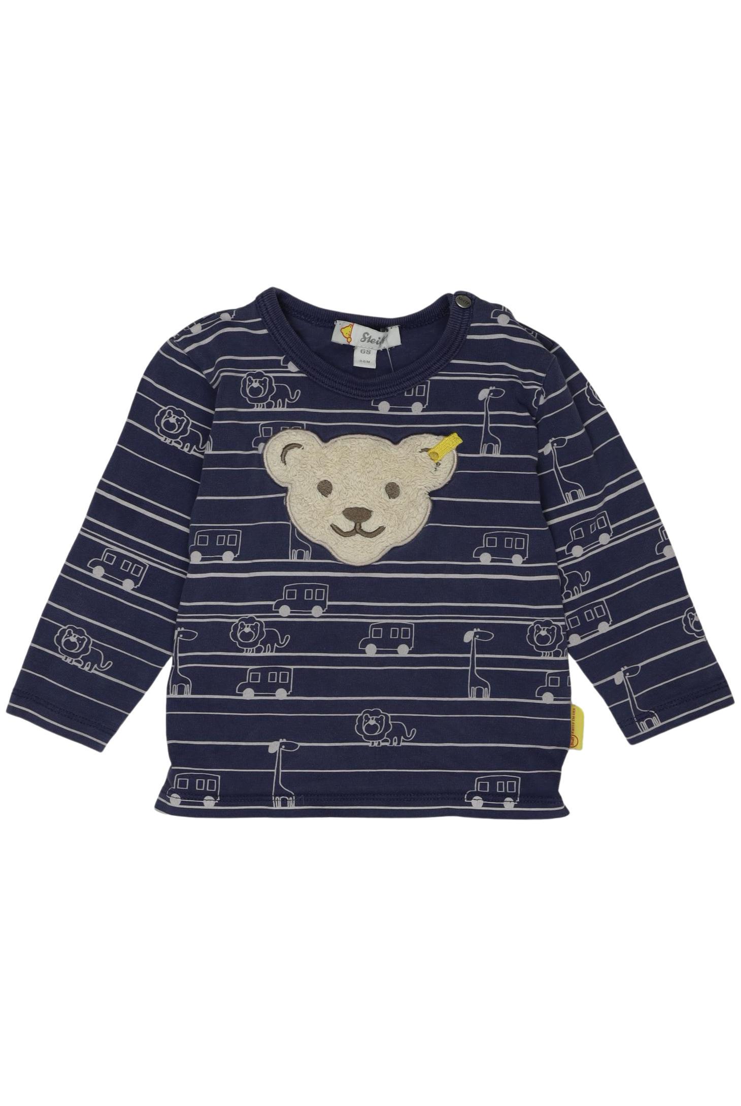 

Steiff Jungen Langarmshirt, marineblau, Gr. 68