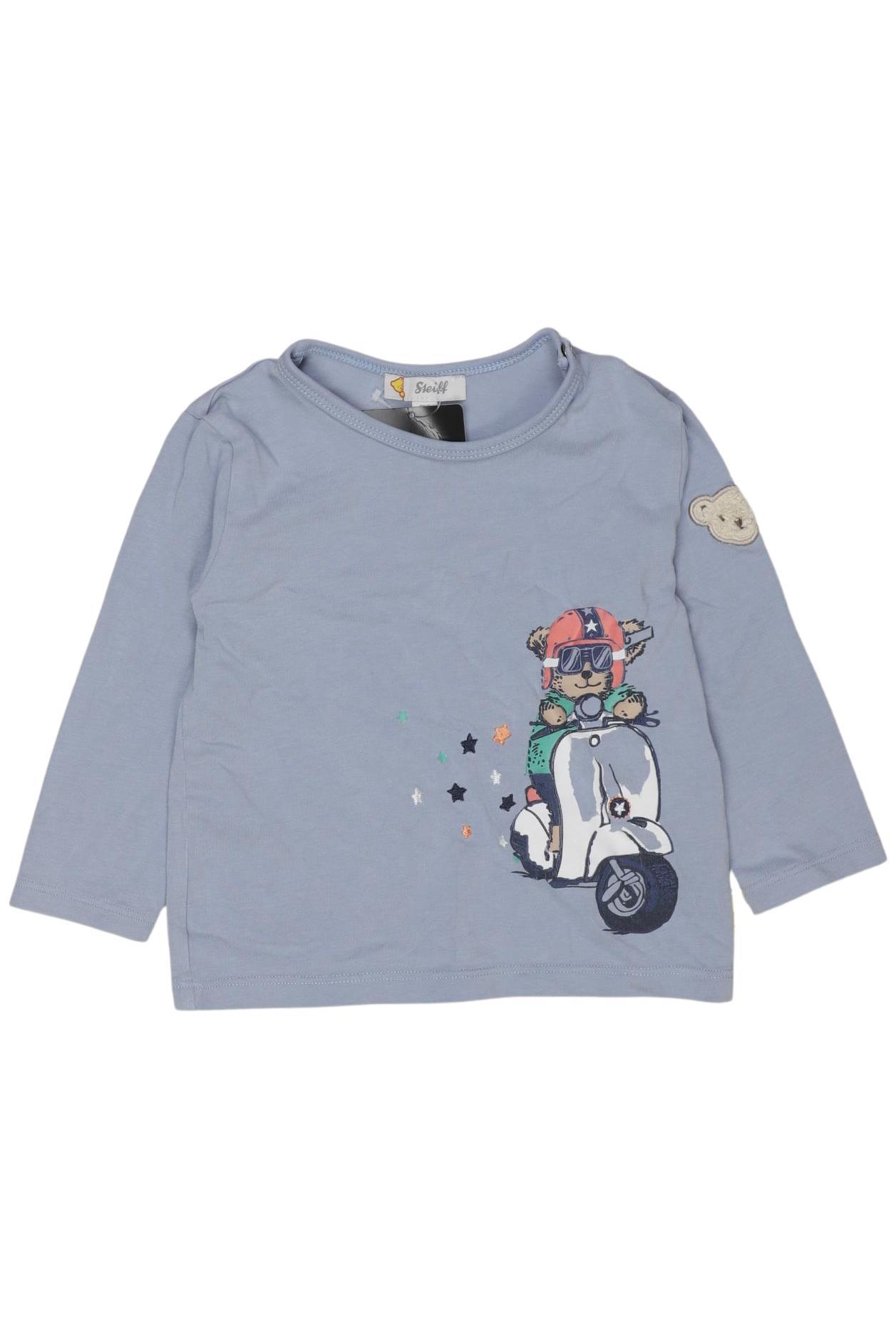 

Steiff Jungen Langarmshirt, hellblau, Gr. 74