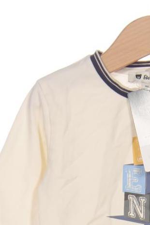 Thumbnail - Steiff Jungen Langarmshirt, cremeweiß, Gr. 86