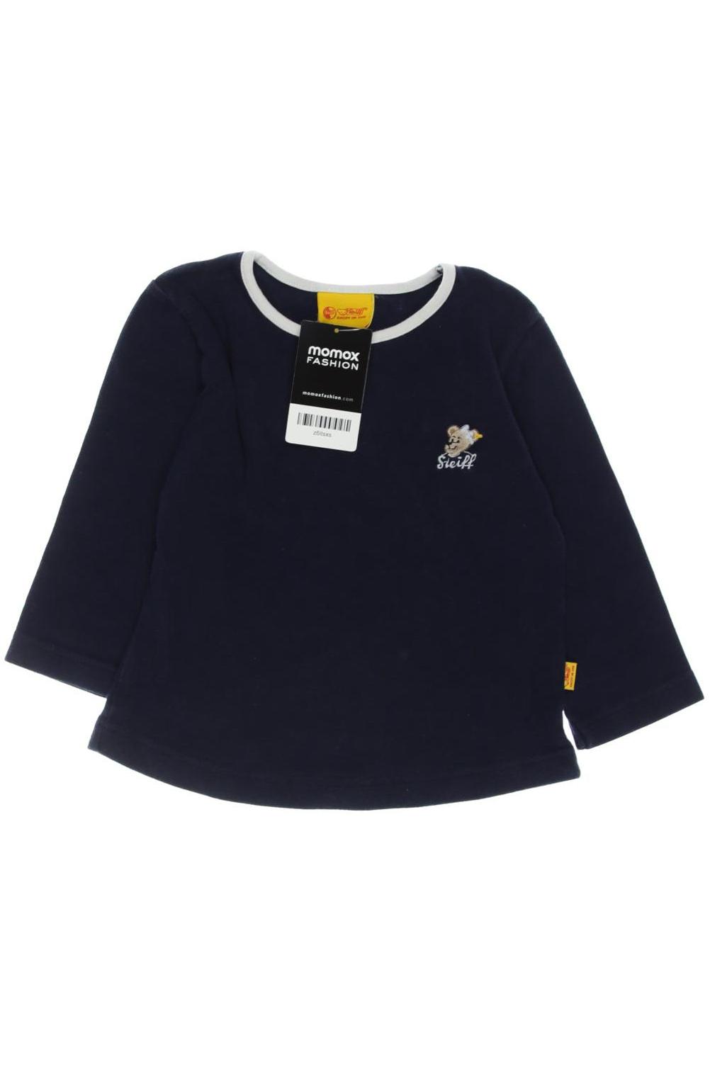 

Steiff Jungen Langarmshirt, marineblau, Gr. 122