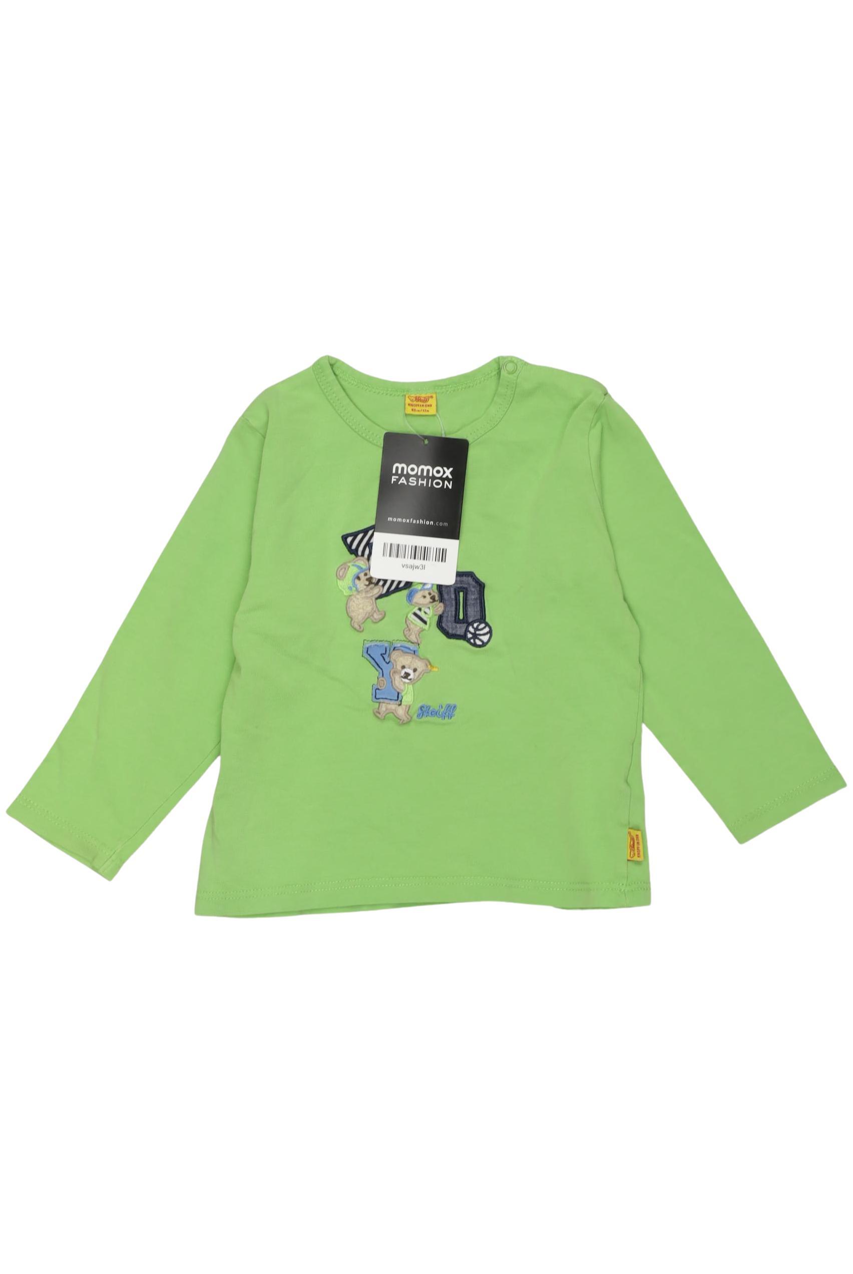 

Steiff Jungen Langarmshirt, hellgrün, Gr. 80