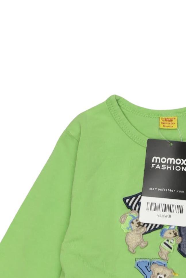 Thumbnail - Steiff Jungen Langarmshirt, hellgrün, Gr. 80