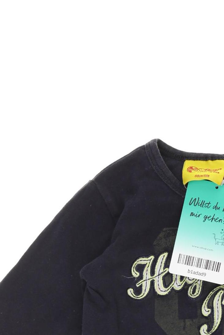 Thumbnail - Steiff Jungen Langarmshirt, marineblau, Gr. 68