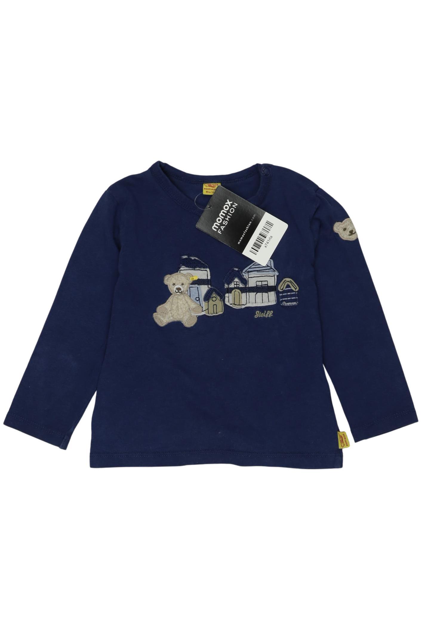 

Steiff Jungen Langarmshirt, marineblau, Gr. 80