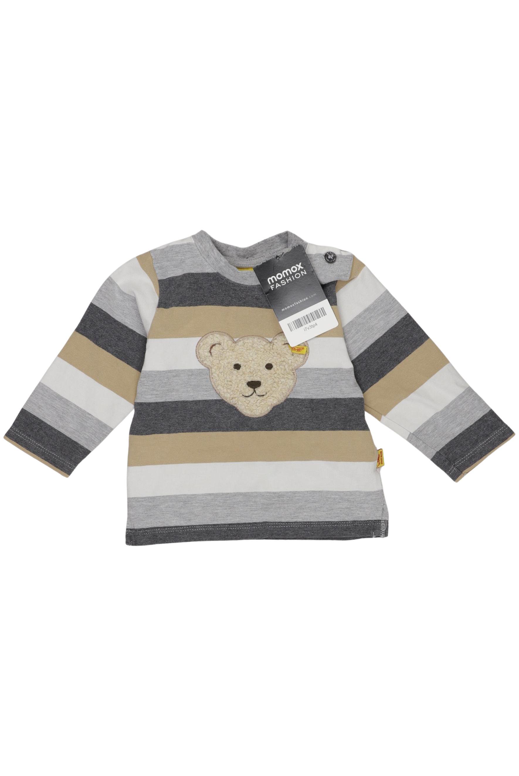 

Steiff Jungen Langarmshirt, grau, Gr. 68