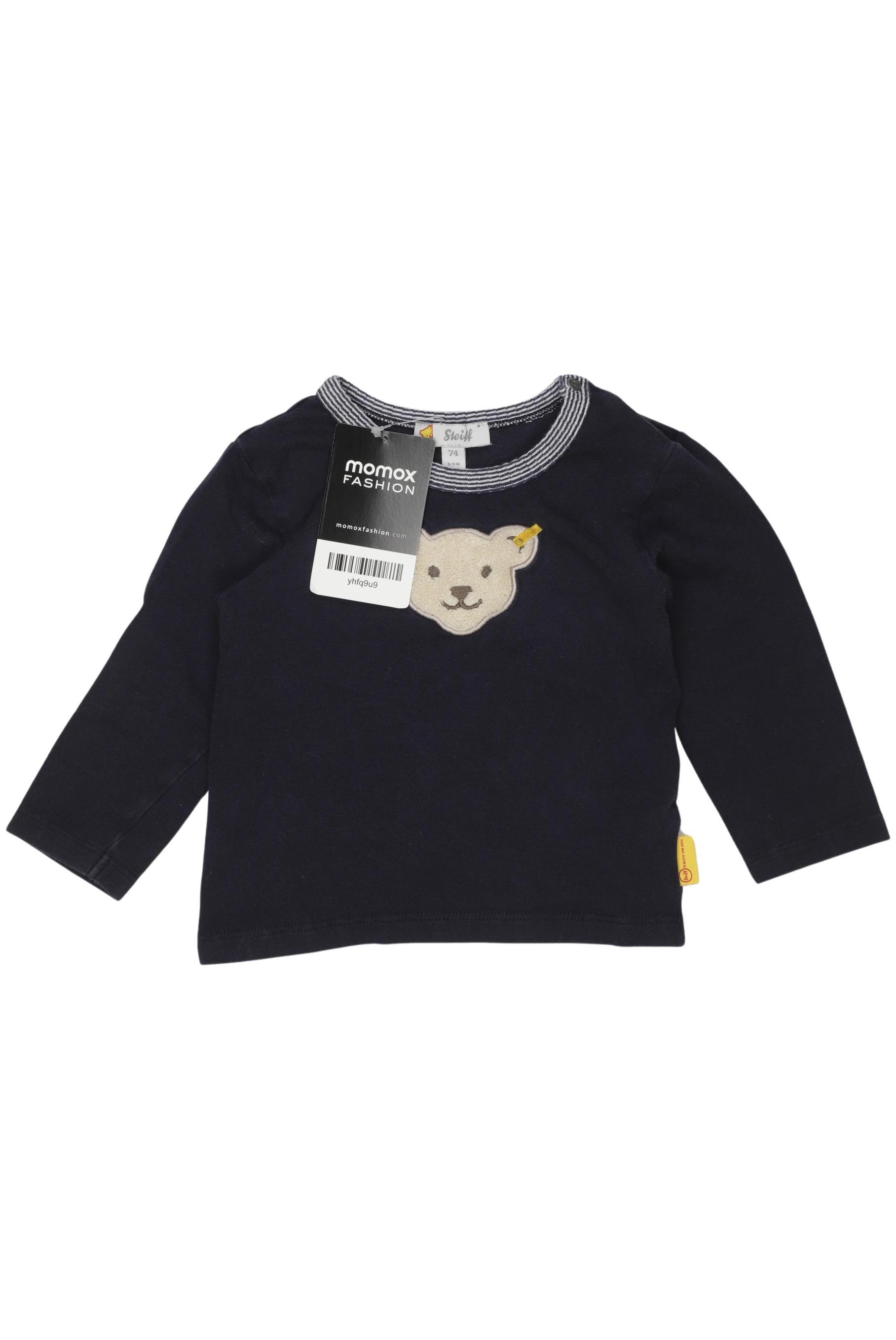 

Steiff Jungen Langarmshirt, marineblau, Gr. 74