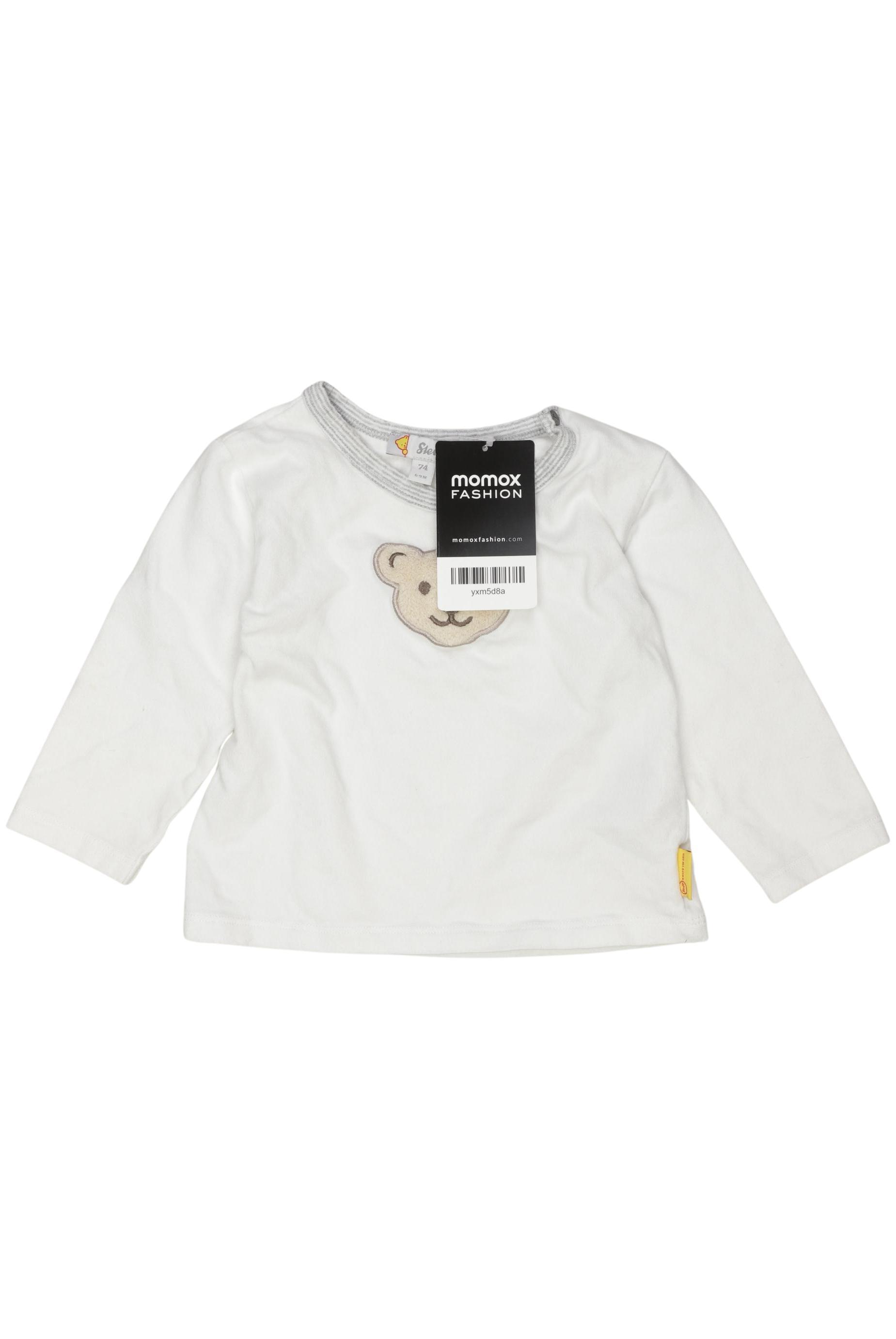 

Steiff Jungen Langarmshirt, weiß, Gr. 74