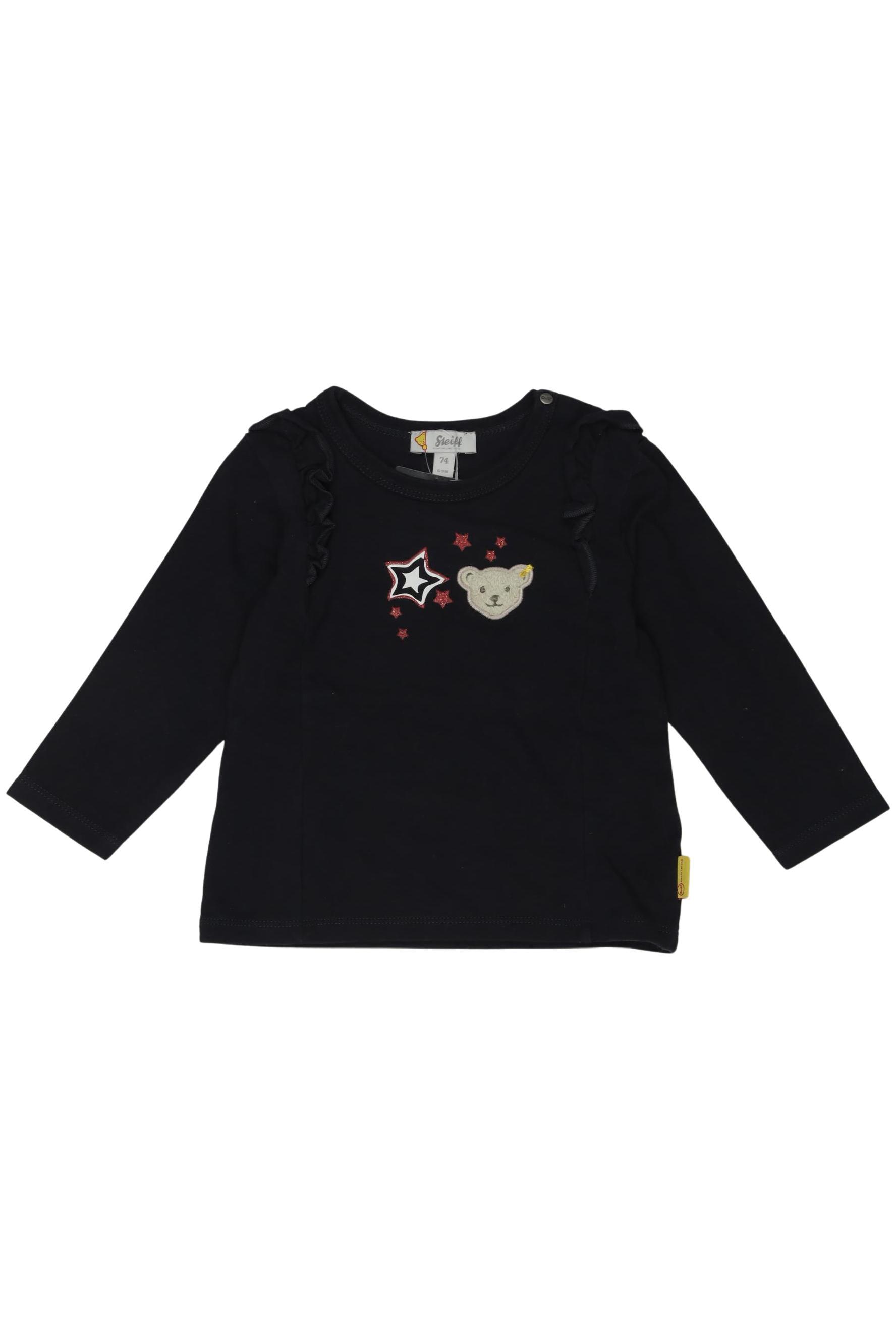 

Steiff Jungen Langarmshirt, marineblau, Gr. 74