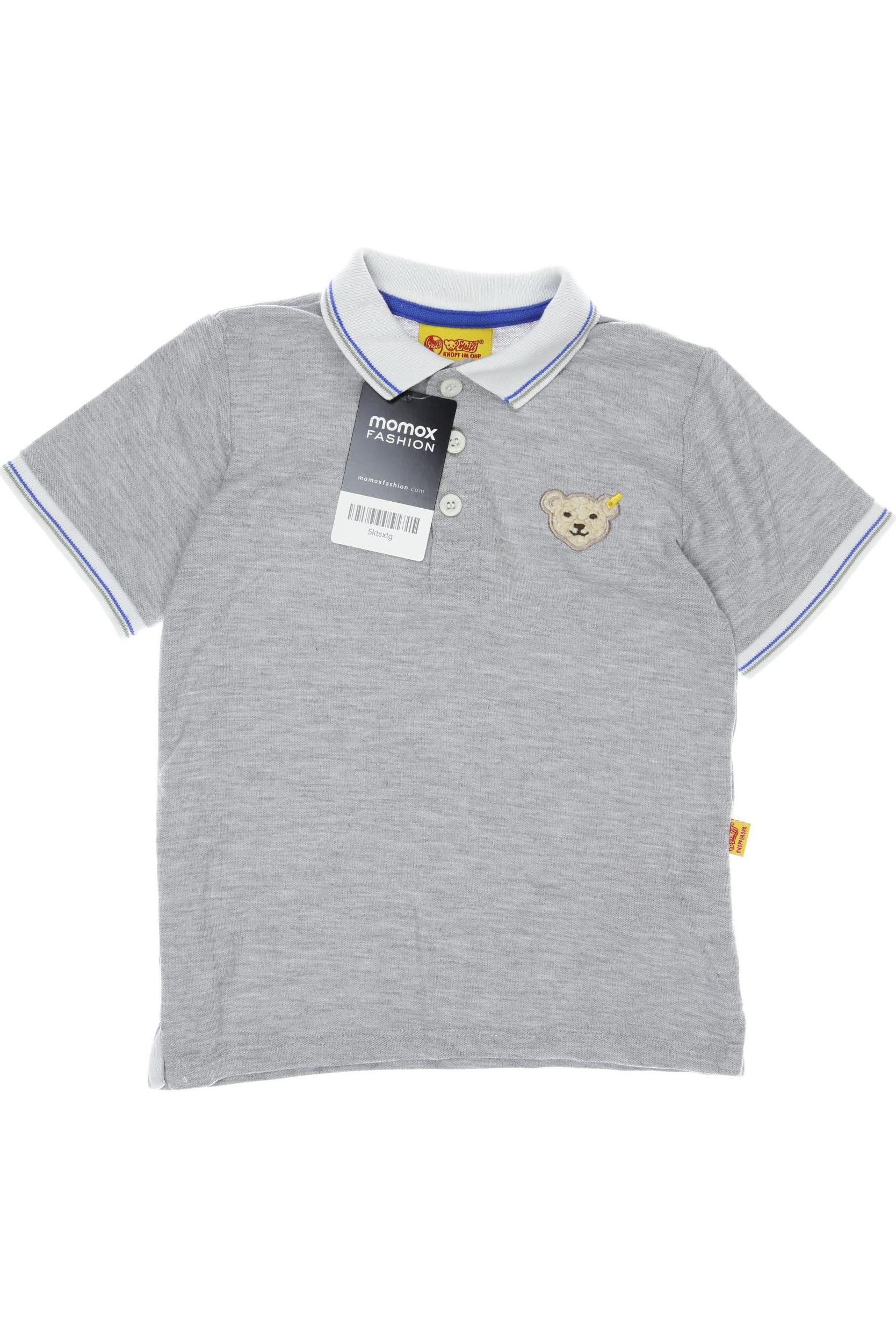 

Steiff Herren Poloshirt, grau, Gr. 98