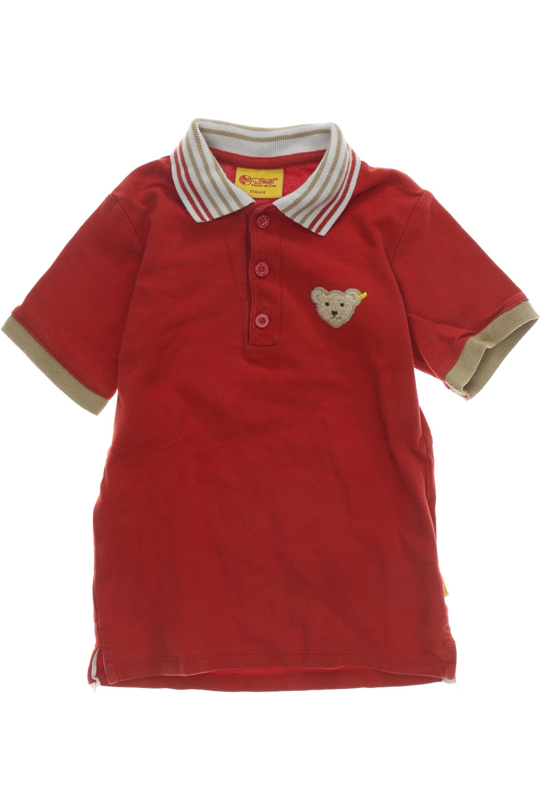 

Steiff Jungen Poloshirt, rot, Gr. 104