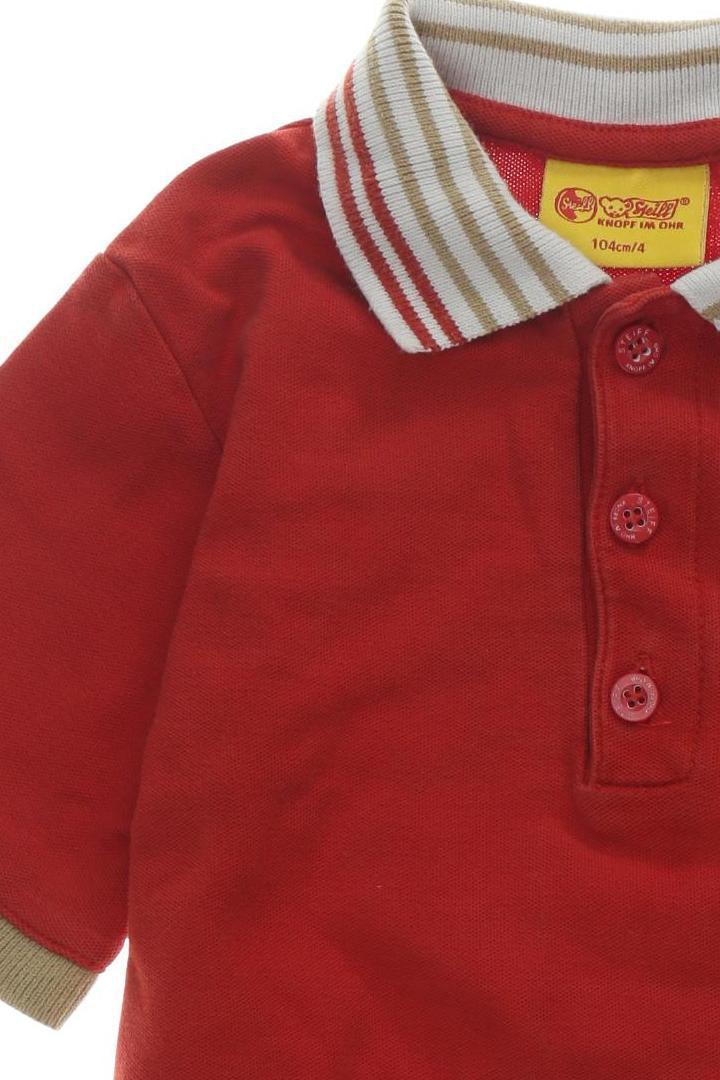 Thumbnail - Steiff Jungen Poloshirt, rot, Gr. 104