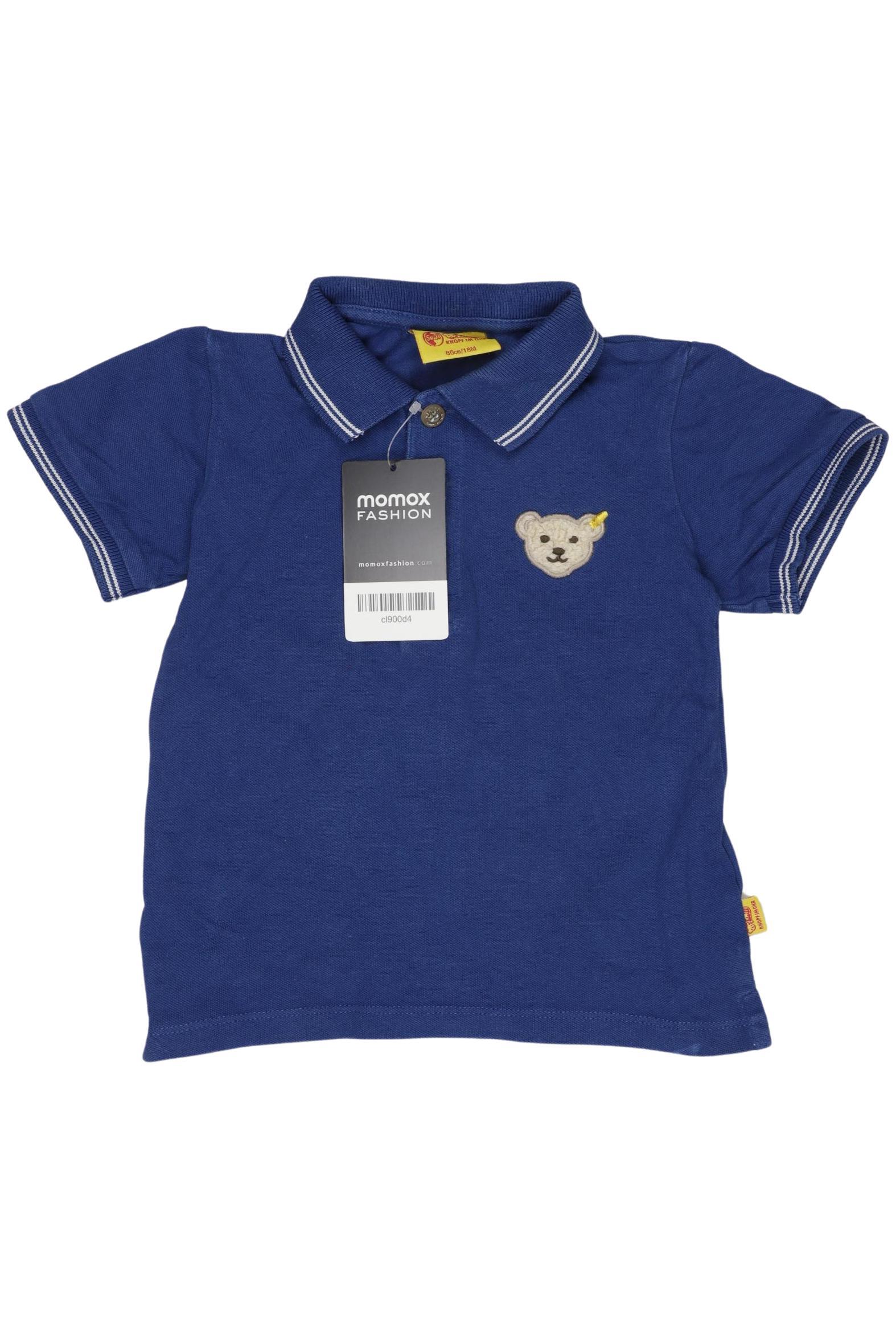 

Steiff Herren Poloshirt, blau, Gr. 86