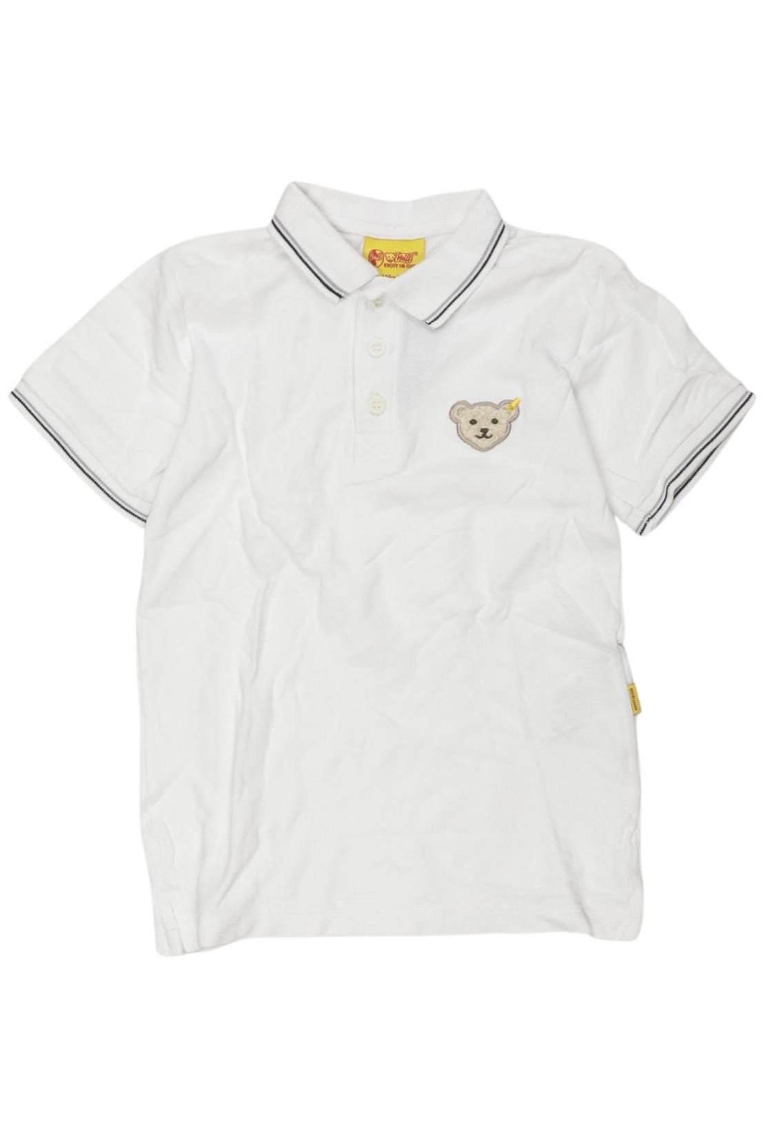 

Steiff Jungen Poloshirt, weiß, Gr. 116