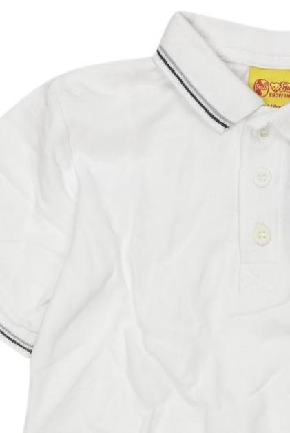 Thumbnail - Steiff Jungen Poloshirt, weiß, Gr. 116