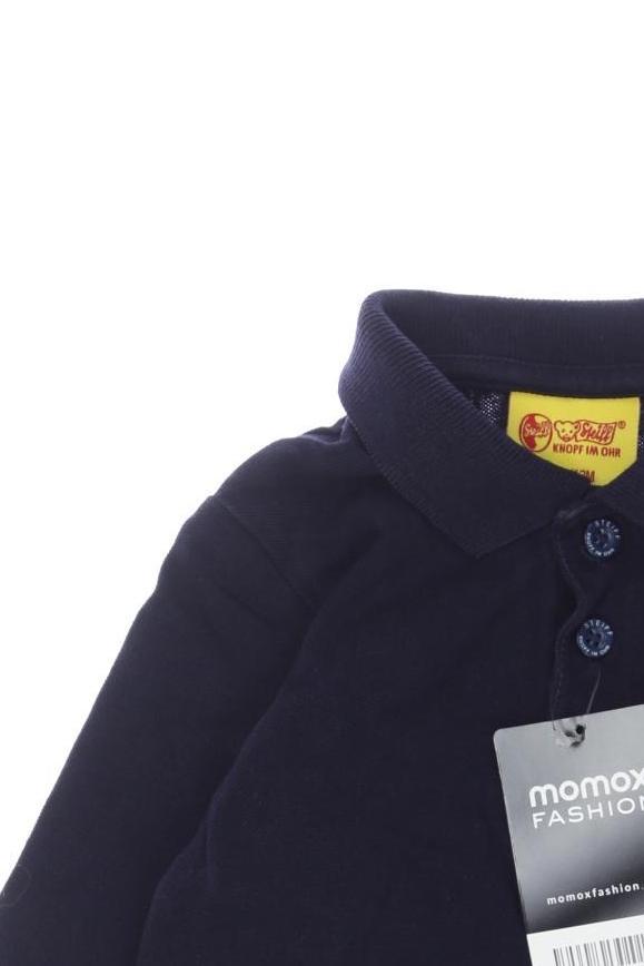 Thumbnail - Steiff Jungen Poloshirt, marineblau, Gr. 80