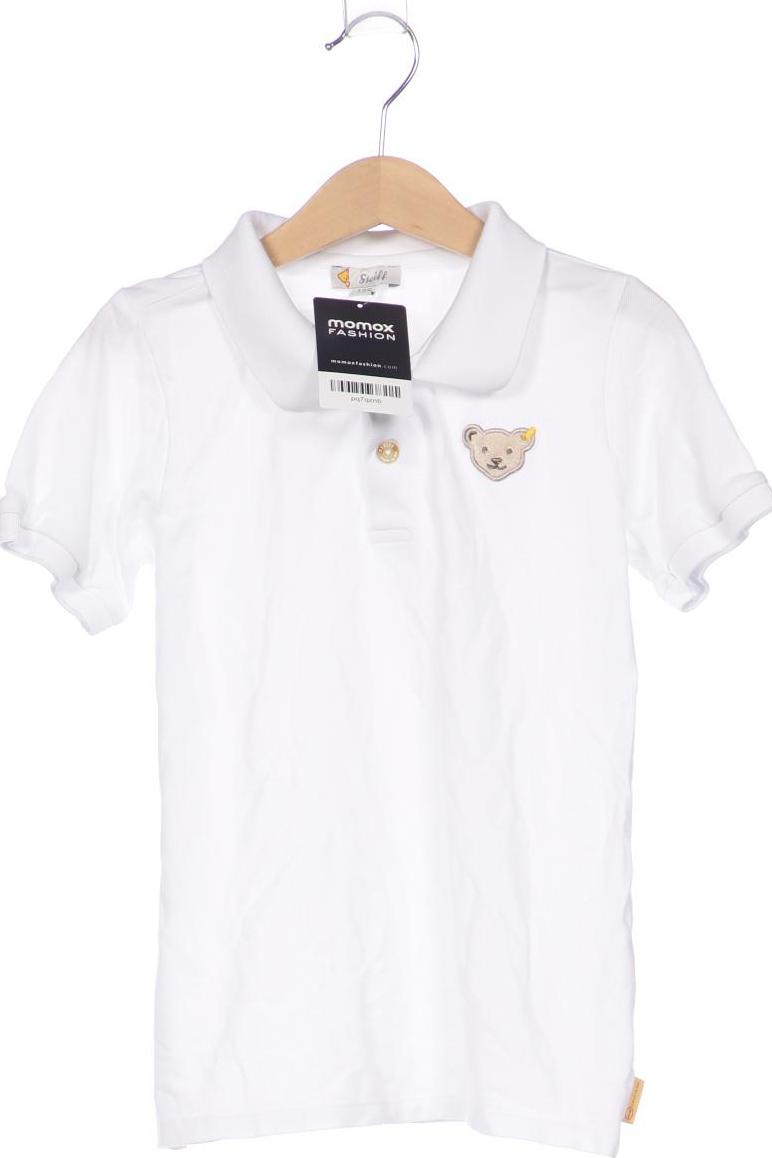 

Steiff Herren Poloshirt, weiß, Gr. 128