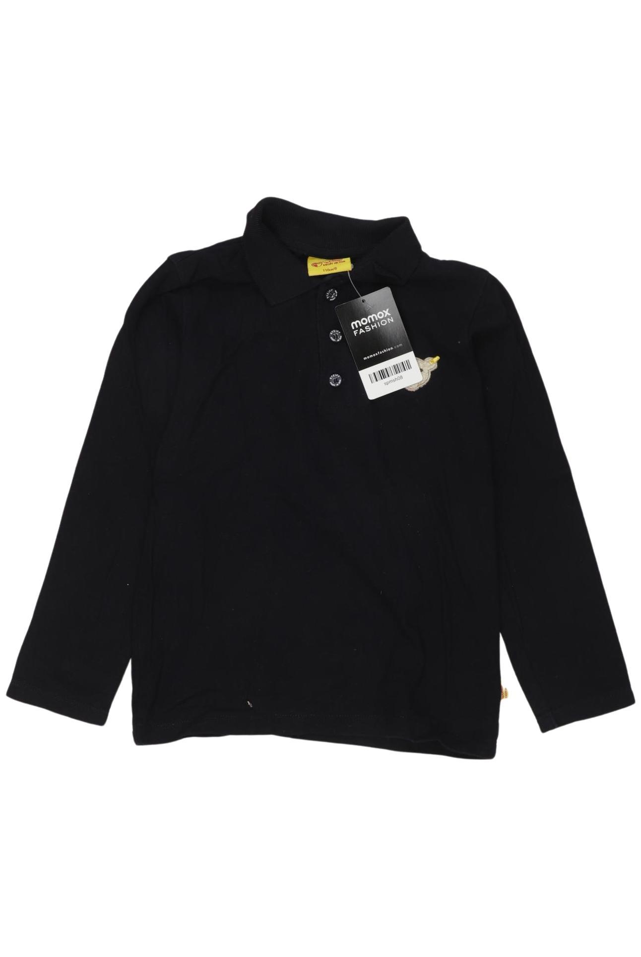 

Steiff Jungen Poloshirt, schwarz, Gr. 116
