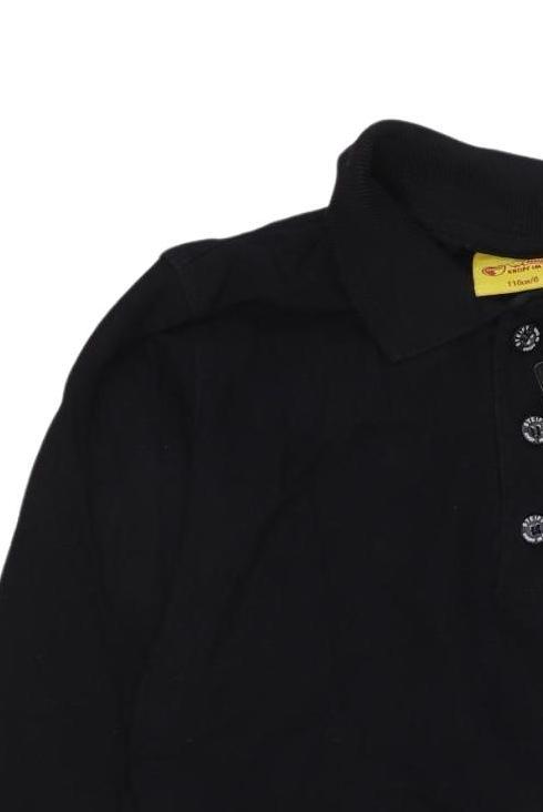 Thumbnail - Steiff Jungen Poloshirt, schwarz, Gr. 116