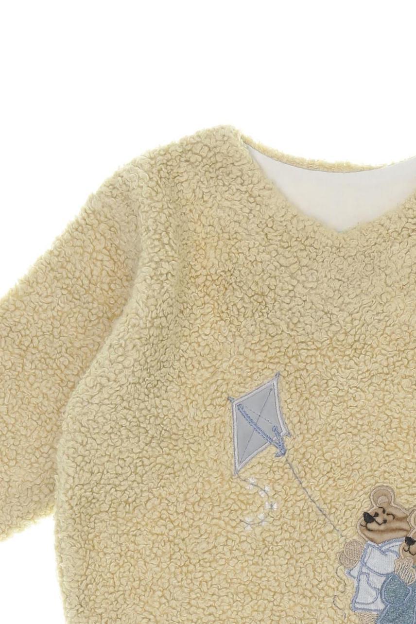 Thumbnail - Steiff Jungen Pullover, beige, Gr. 68