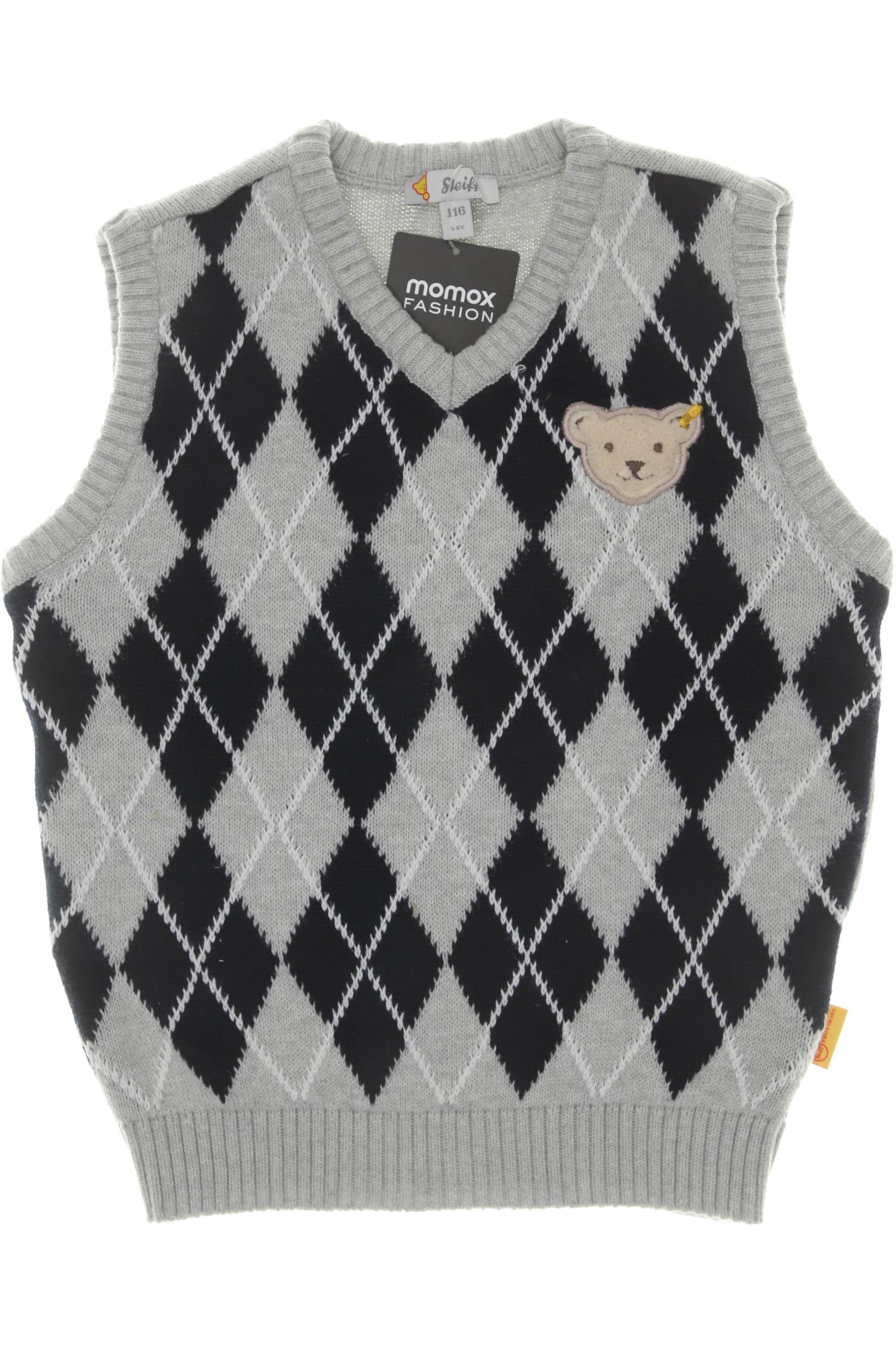 

Steiff Jungen Pullover, grau, Gr. 116