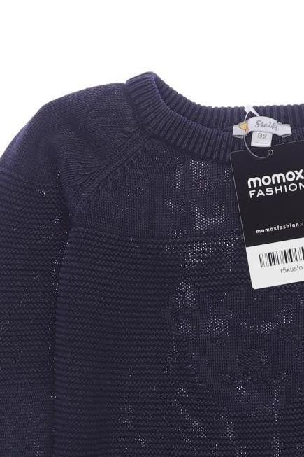 Thumbnail - Steiff Jungen Pullover, marineblau, Gr. 92